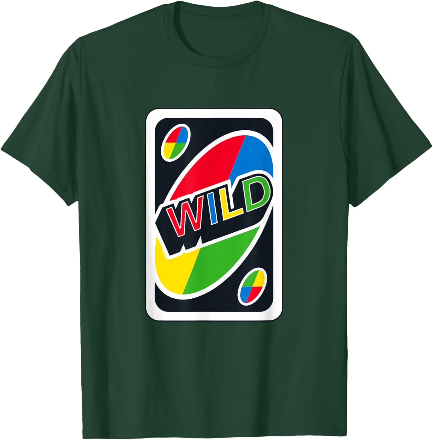 UNO Wild Card T-Shirt Fun Graphic Tee for Gamers and Casual Wear - 22