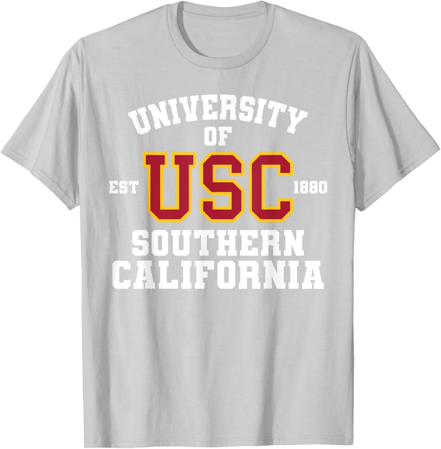 USC Established 1880 University of Southern California T-Shirt for Fans - 4