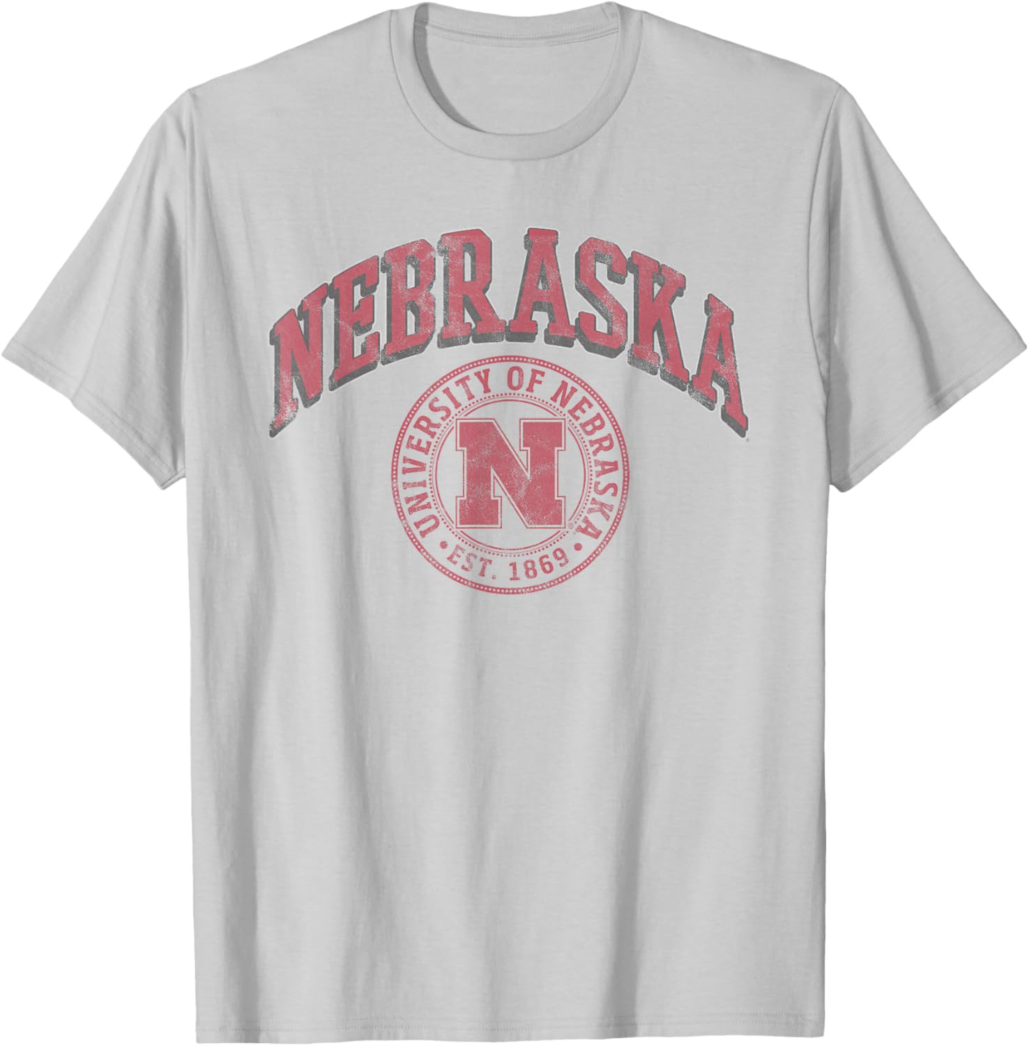 University of Nebraska Cornhuskers Seal T-Shirt for Sports Fans - 1