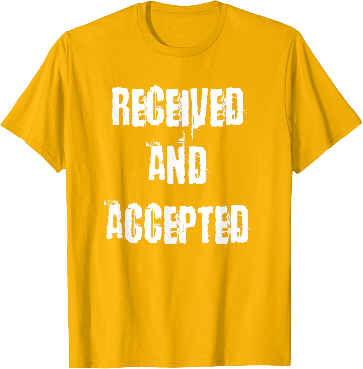 Unique Received and Accepted T-Shirt for Trendy Casual Style - 10