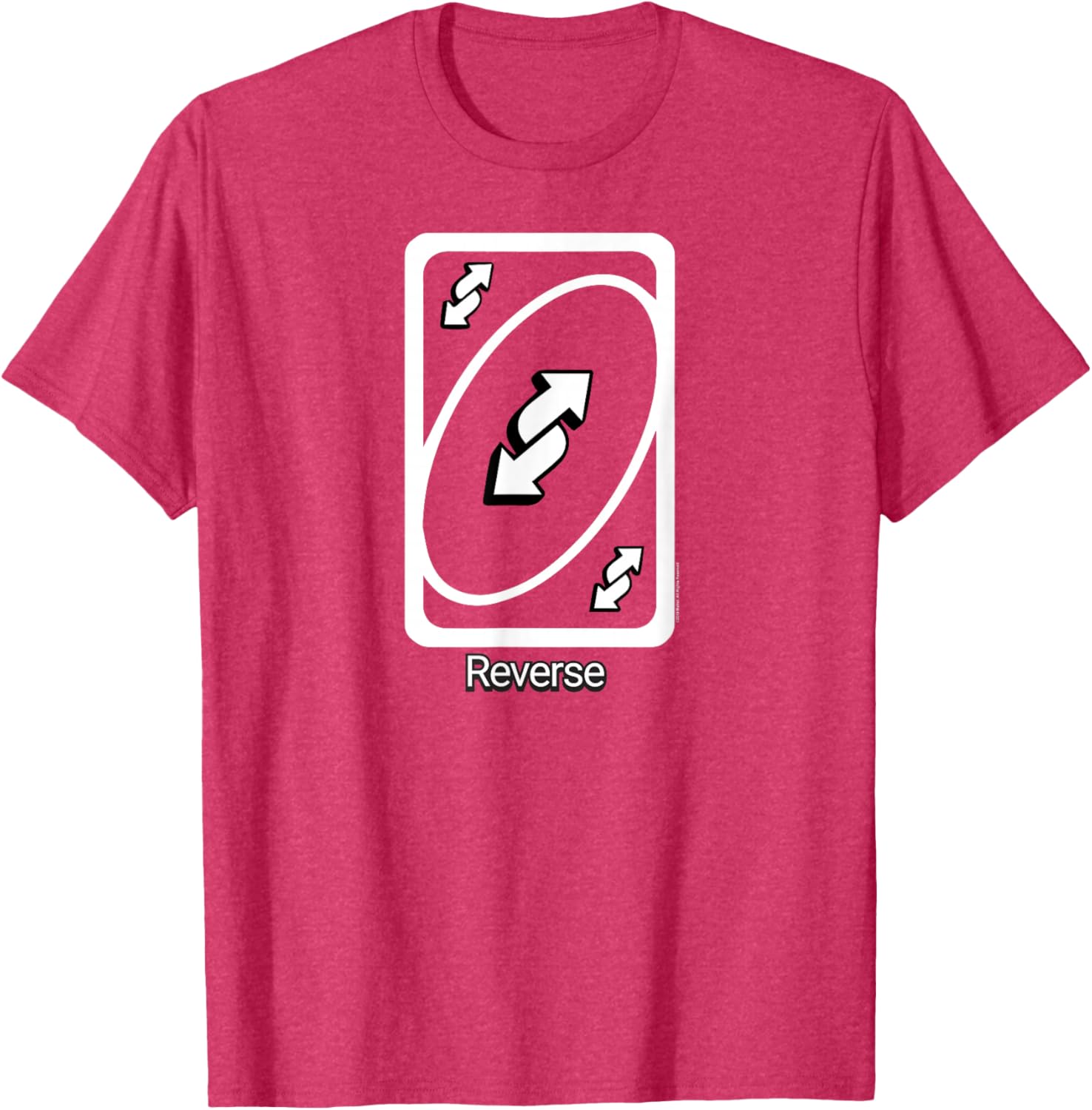 UNO Reverse Card T-Shirt Fun Graphic Tee for Game Lovers - 1
