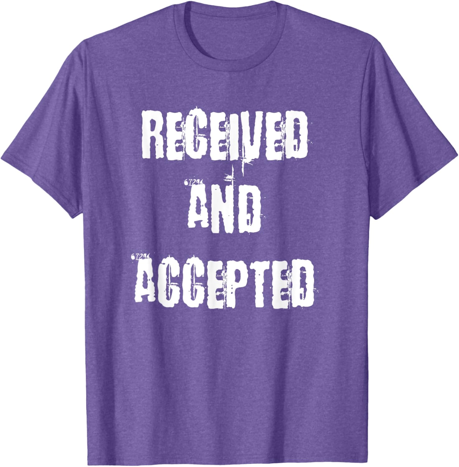 Unique Received and Accepted T-Shirt for Trendy Casual Style - 24