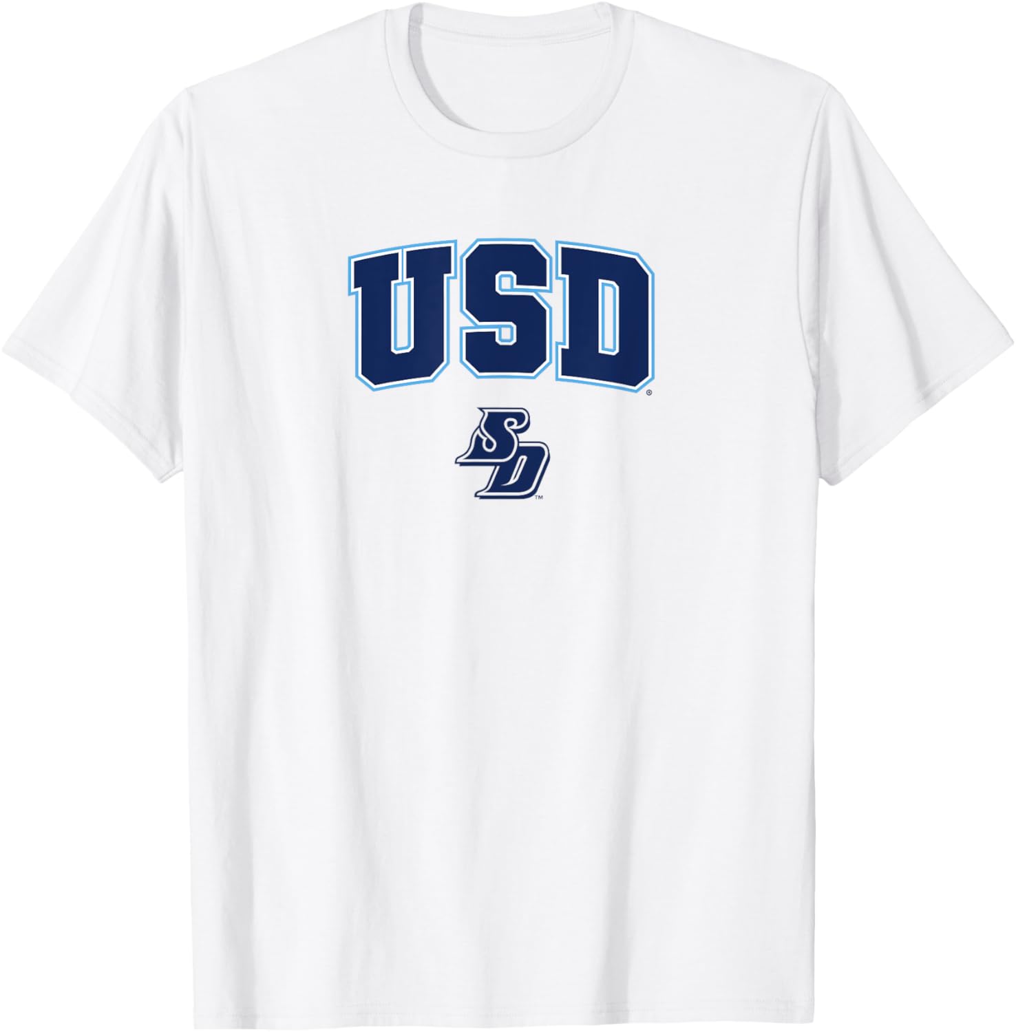 University of San Diego Toreros Arch Logo T-Shirt for Stylish Fans - 1