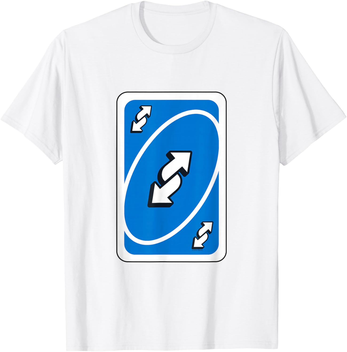 UNO Blue Reverse T-Shirt for Casual Style and Comfort in Clothing and Jewelry - 6