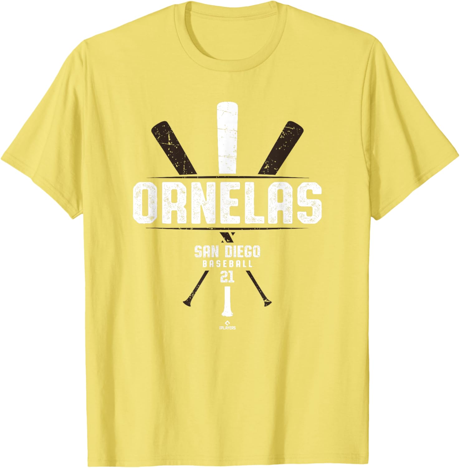 Vintage Baseball Bat Gameday Shirt by Tirso Ornelas in San Diego Style - 2