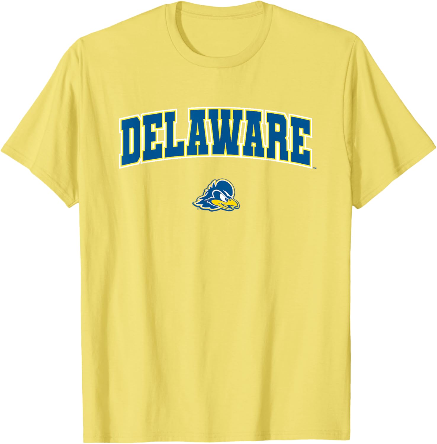 University of Delaware Blue Hens Arch Logo T-Shirt for Fans and Alumni - 1