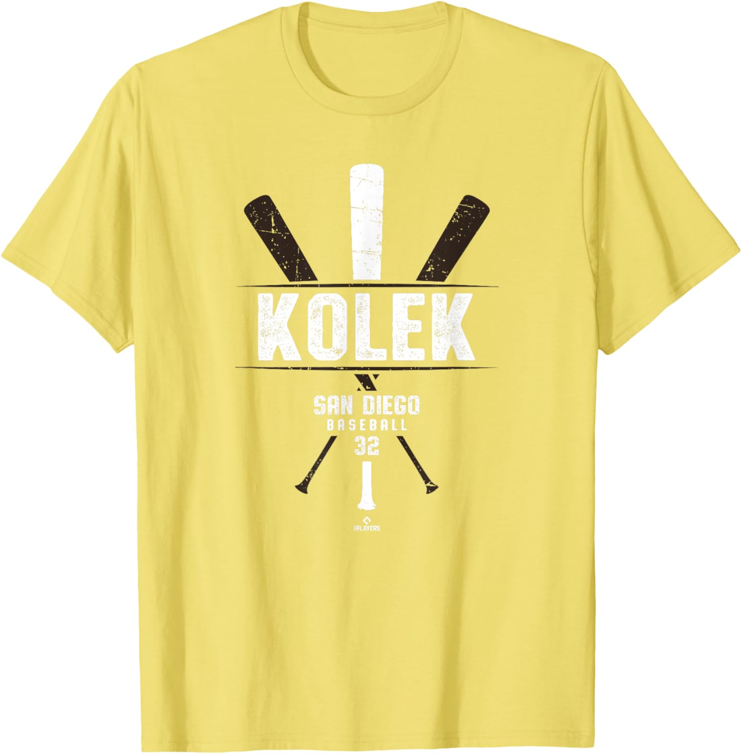 Vintage Baseball Bat Gameday T-Shirt for Stephen Kolek Fans in San Diego - 2