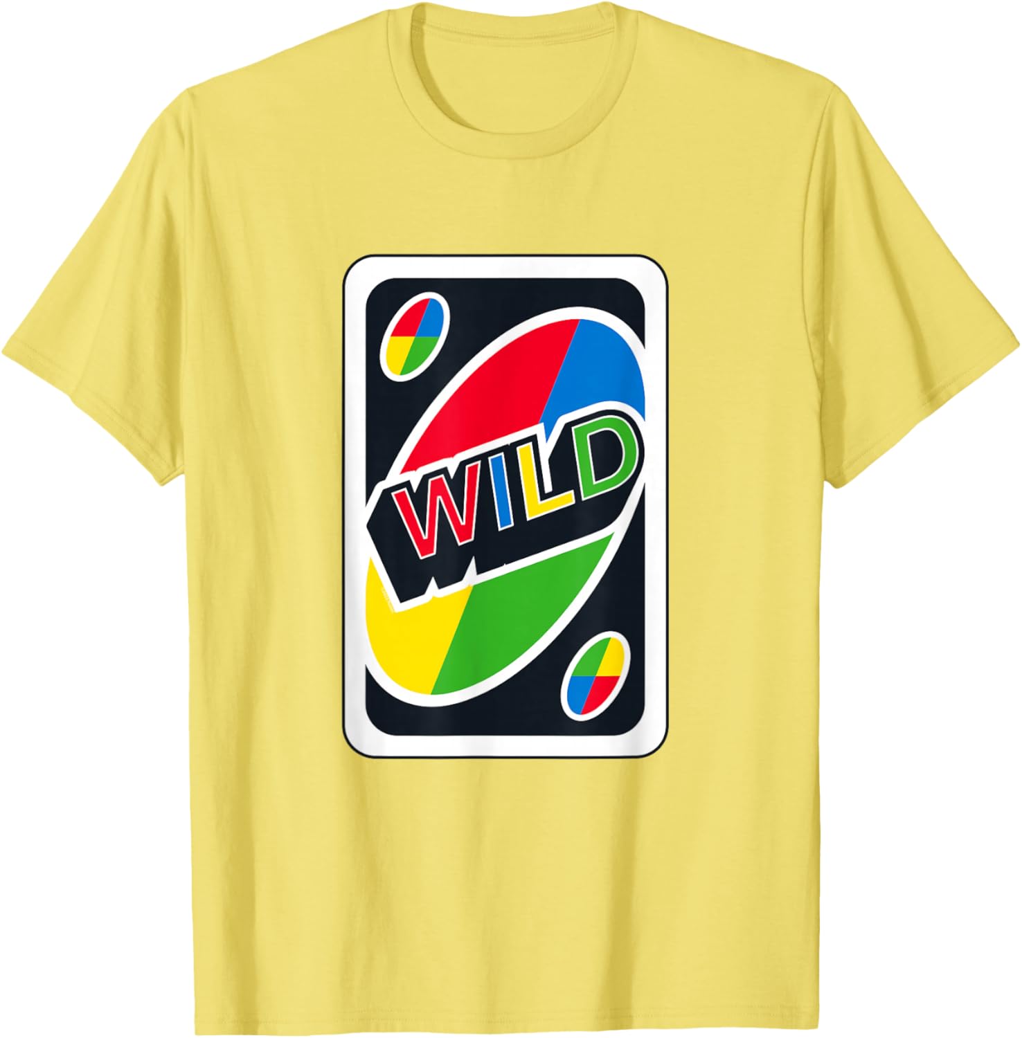 UNO Wild Card T-Shirt Fun Graphic Tee for Gamers and Casual Wear - 4