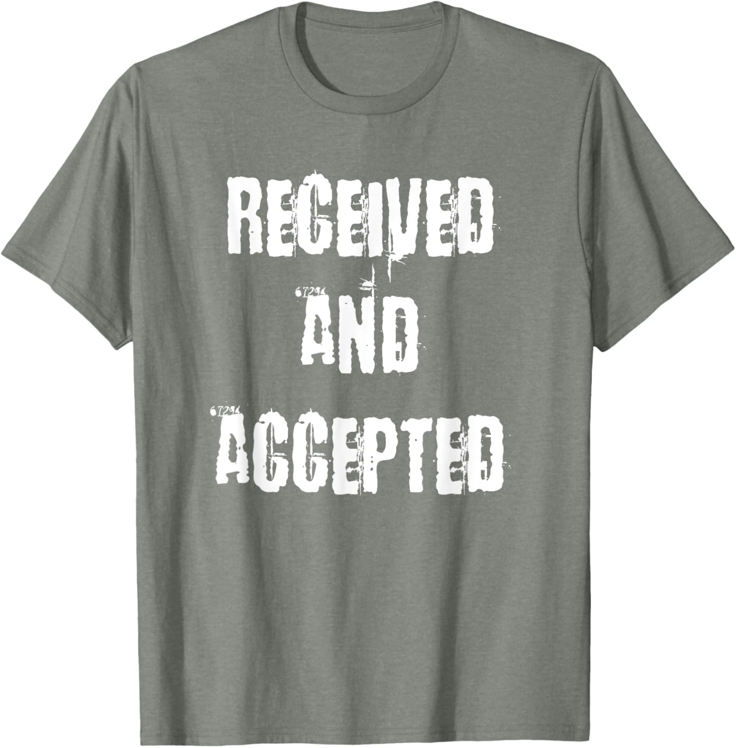 Unique Received and Accepted T-Shirt for Trendy Casual Style - 26