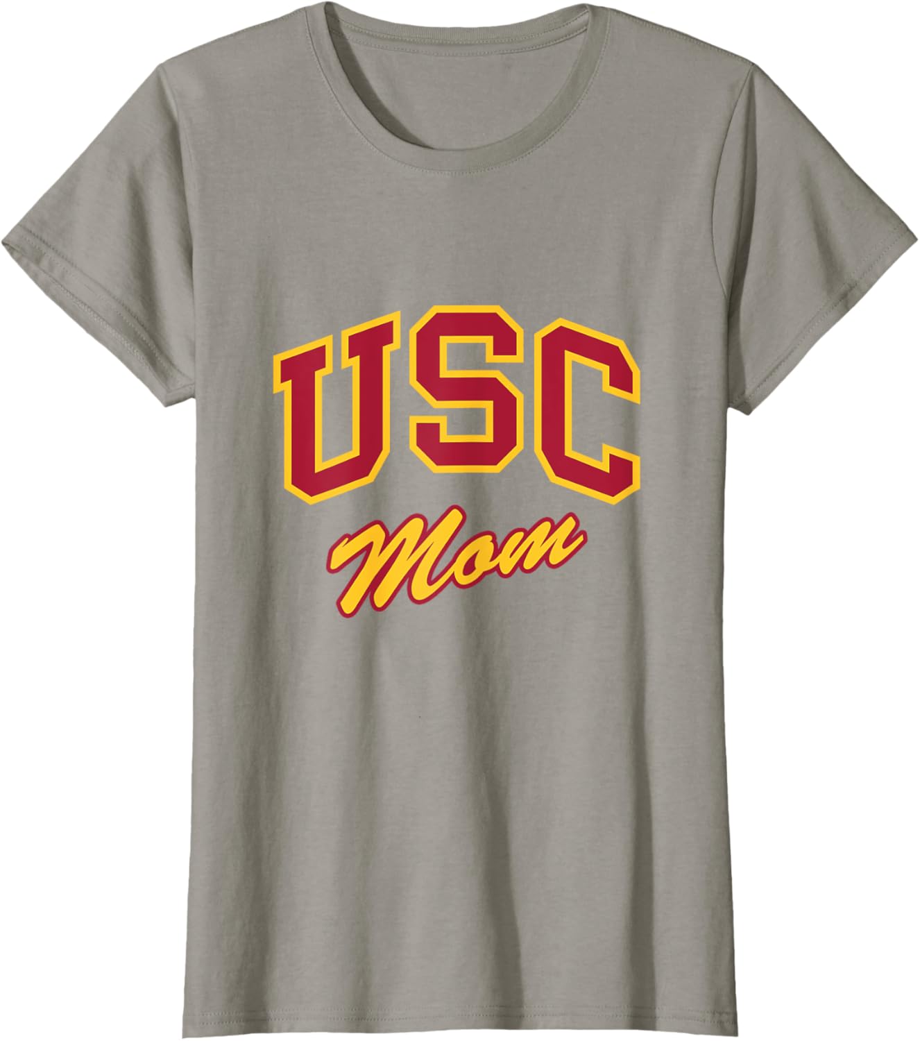 USC Mom Retro Script T-Shirt Perfect for Sports and Outdoor Activities - 9
