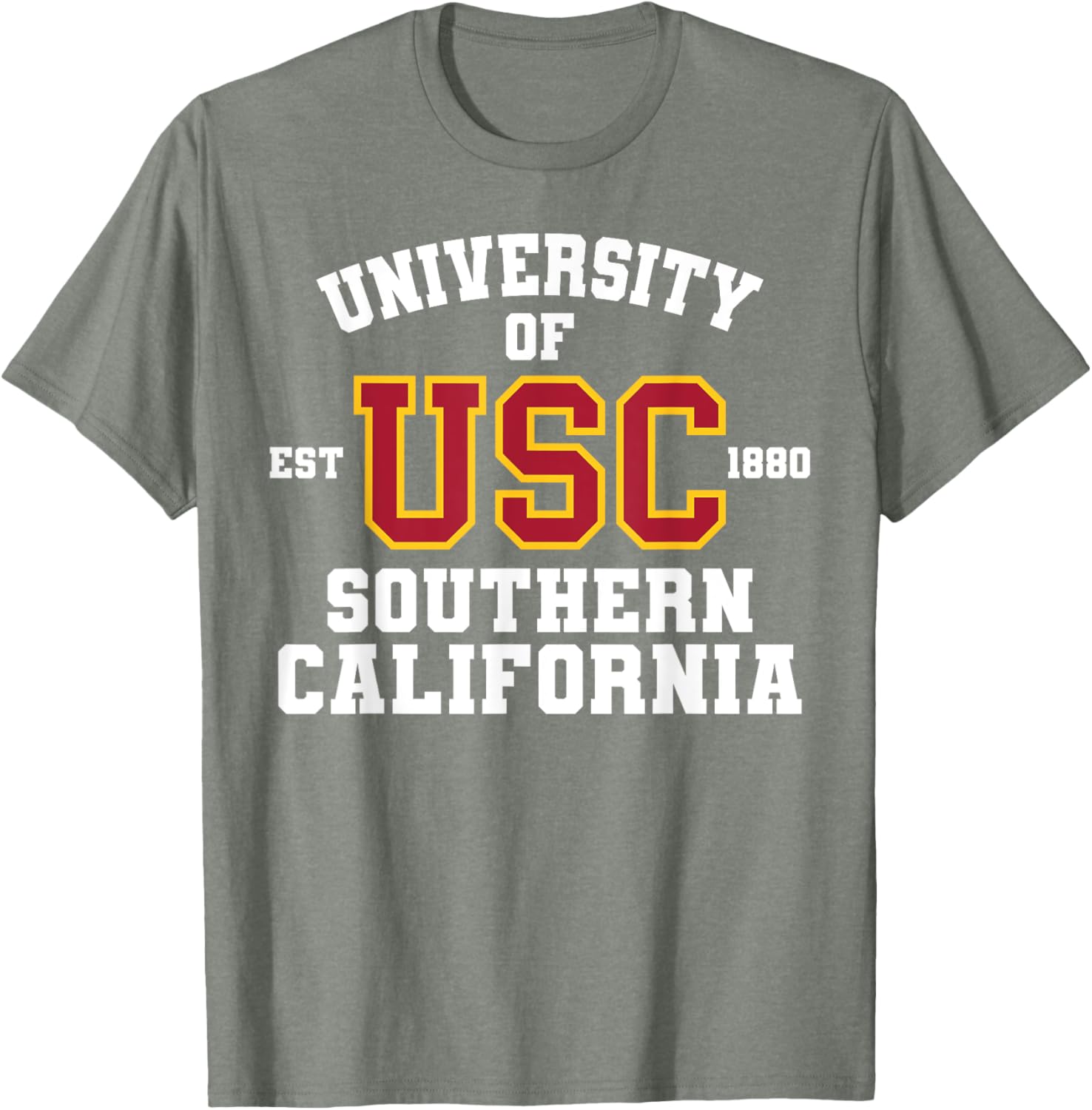 USC Established 1880 University of Southern California T-Shirt for Fans - 6