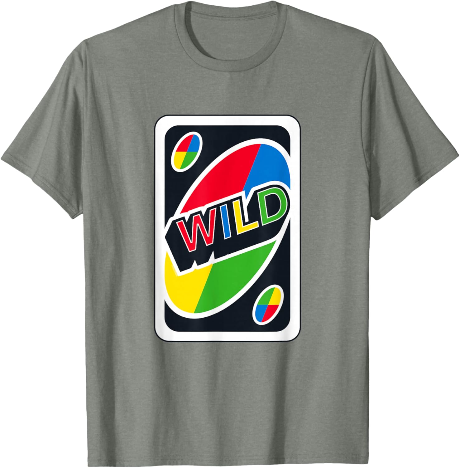 UNO Wild Card T-Shirt Fun Graphic Tee for Gamers and Casual Wear - 19