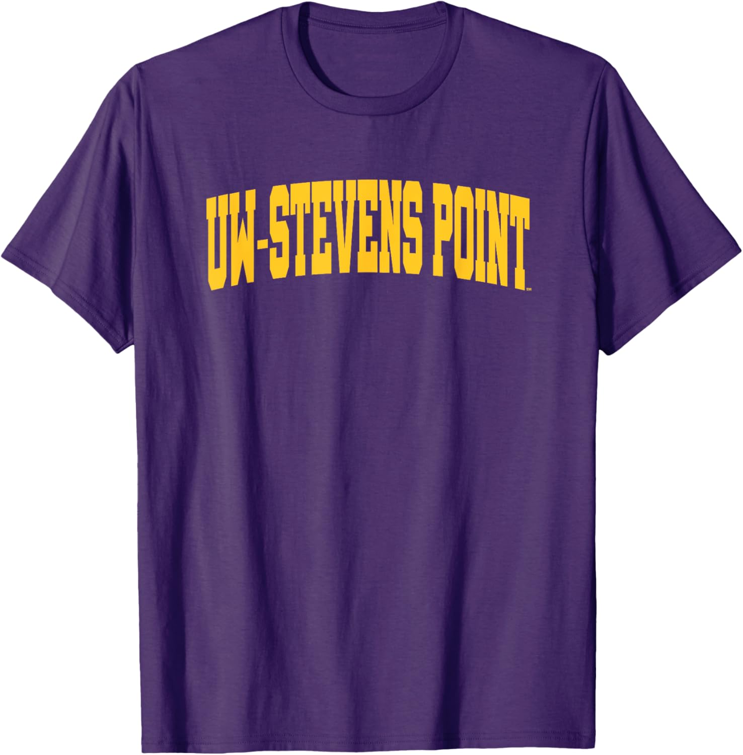 UW Stevens Point Pointers Arch T-Shirt for Sports and Outdoors Fans - 1