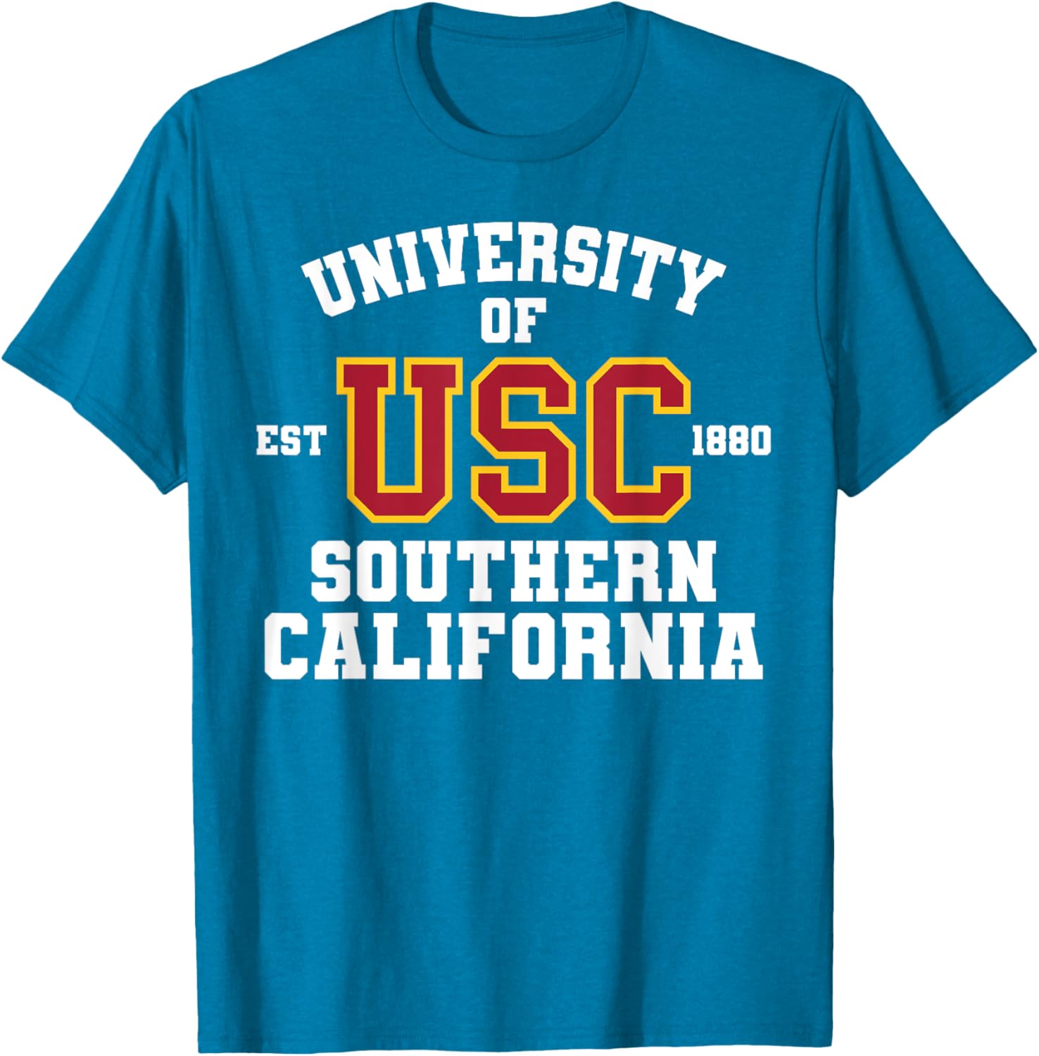 USC Established 1880 University of Southern California T-Shirt for Fans - 18