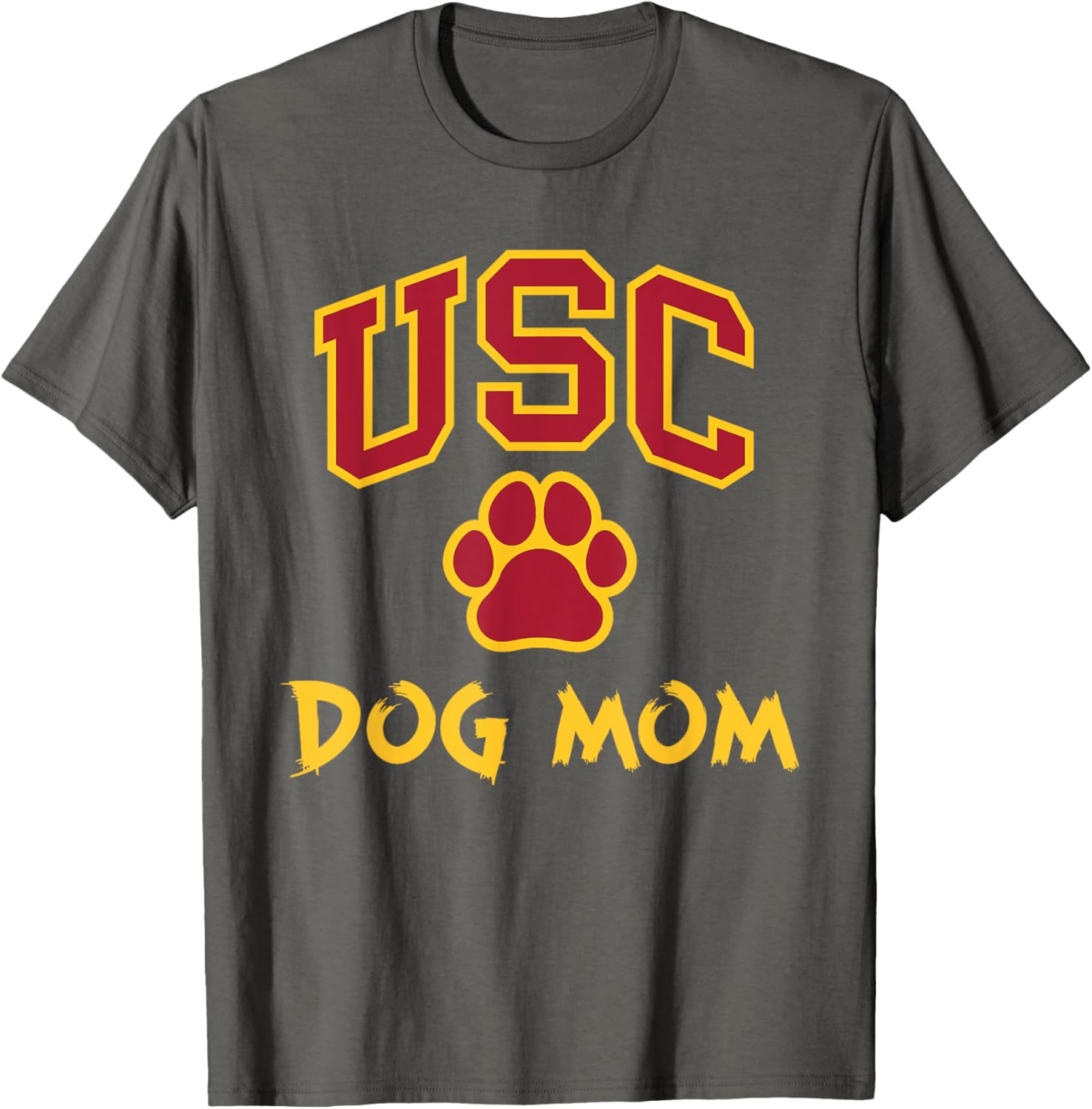 USC Southern Cal Dog Mom Pet Lover T-Shirt for Sports Fans - 4