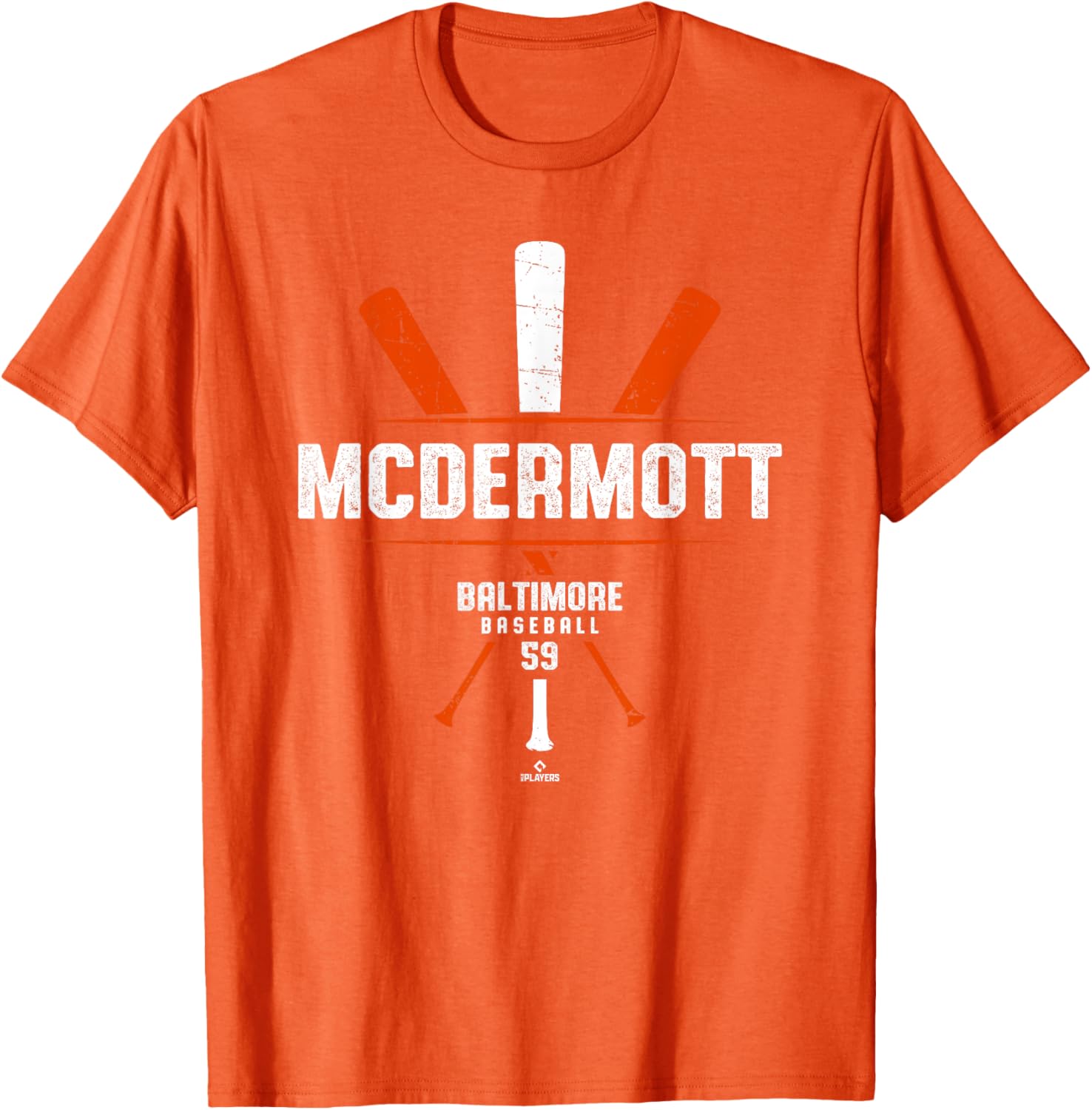 Vintage Baseball Bat Chayce McDermott Baltimore T-Shirt for Fans - 2