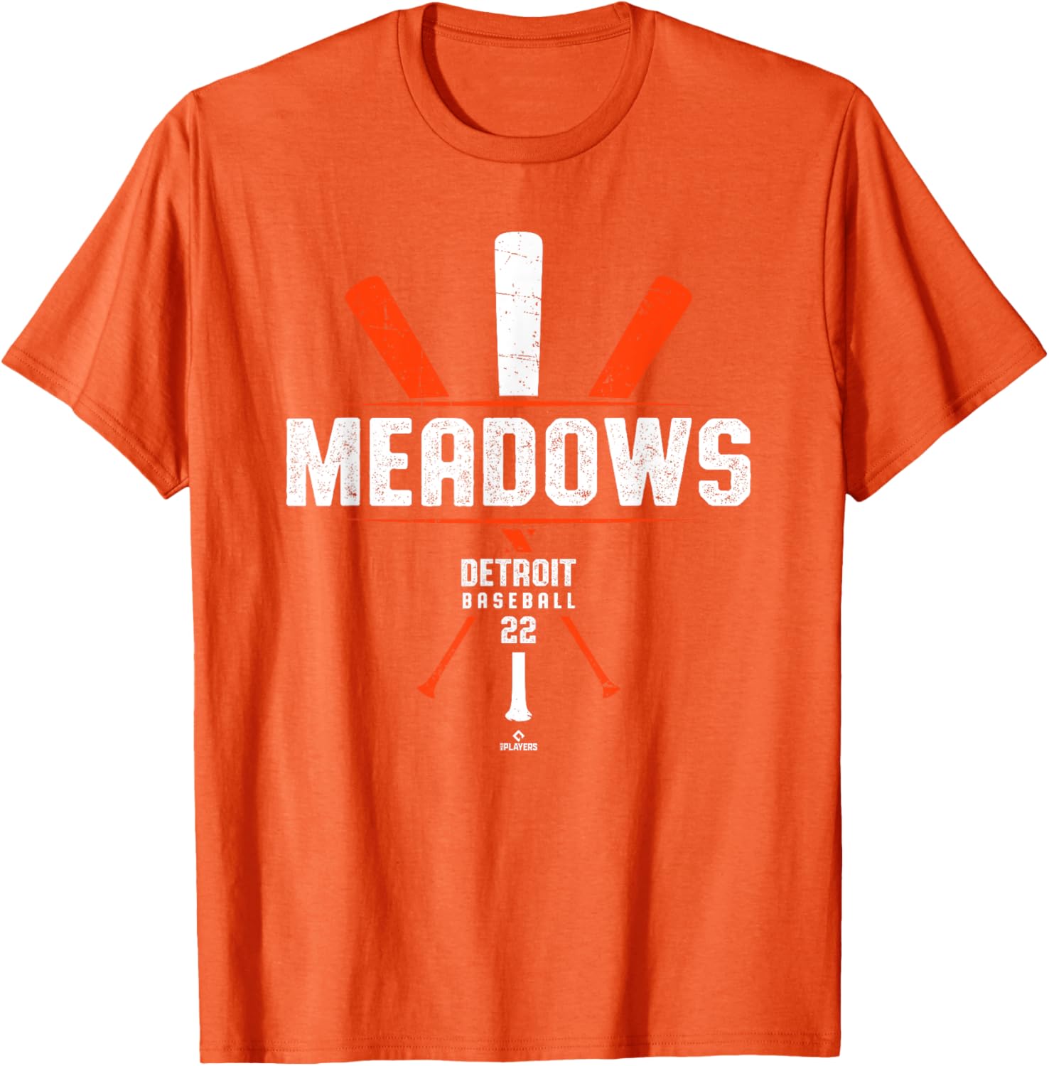 Vintage Baseball Bat Parker Meadows Detroit T-Shirt for Gamers & Fans - 5