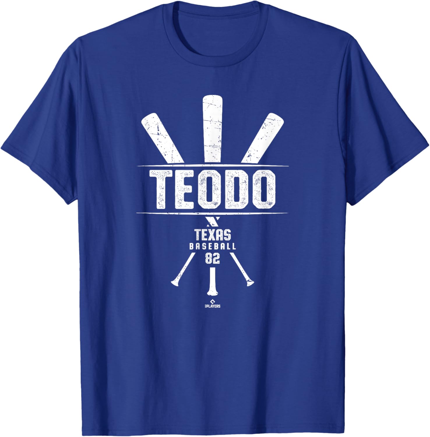 Vintage Baseball Bat Gameday T-Shirt for Texas Fans by Emiliano Teodo - 2