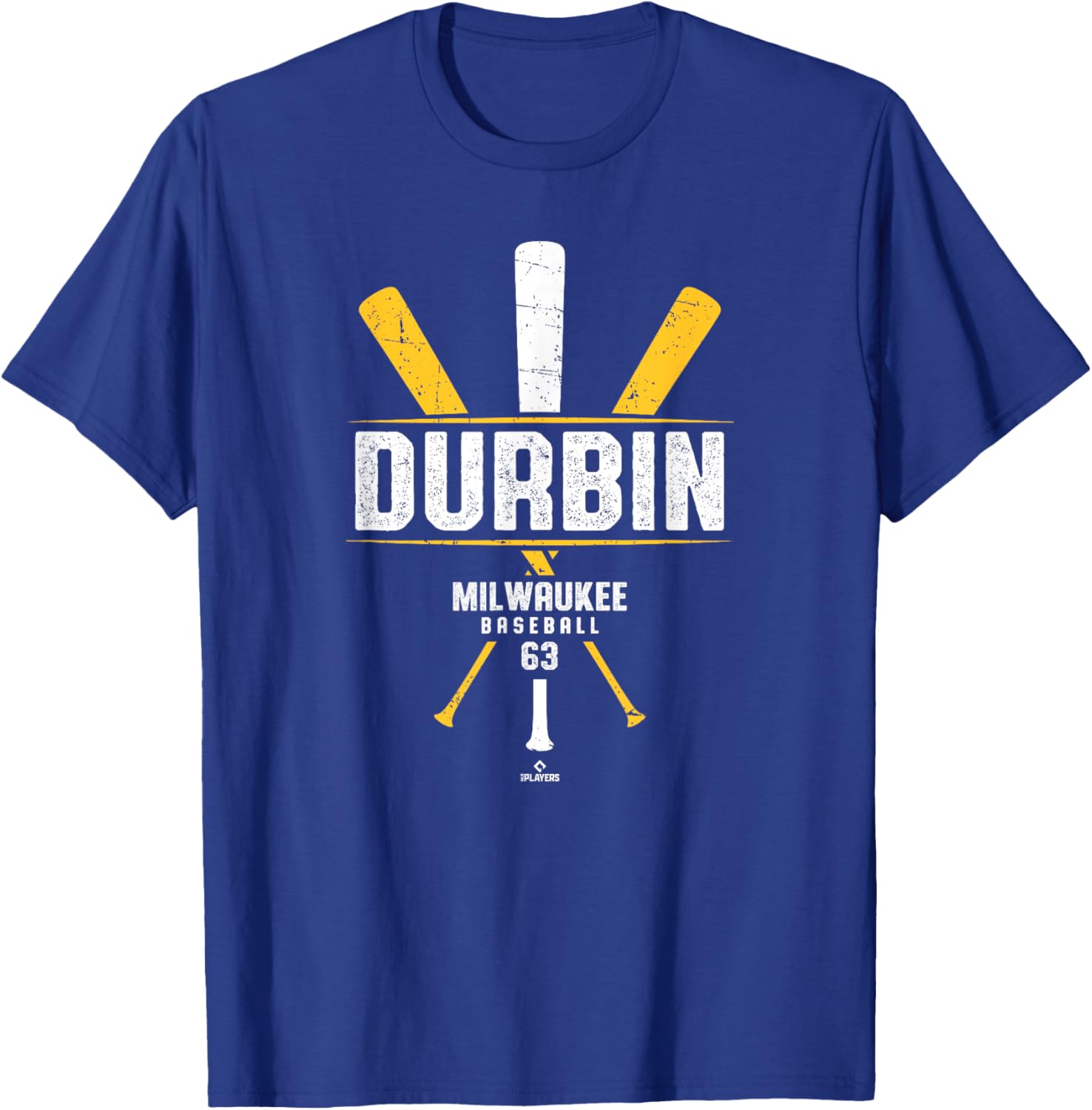 Vintage Baseball Bat Caleb Durbin Milwaukee T-Shirt for Gameday Fun - 5