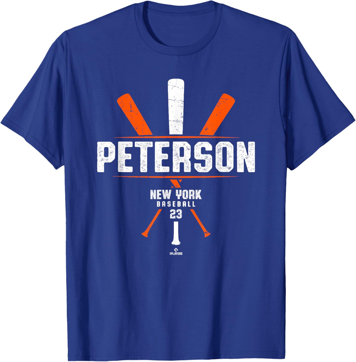 Vintage Baseball Bat Gameday David Peterson New York T-Shirt for Fans - 3