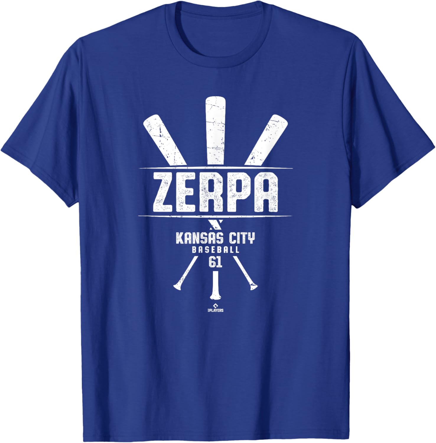 Vintage Baseball Bat Gameday Angel Zerpa Kansas City T-Shirt for Fans - 1
