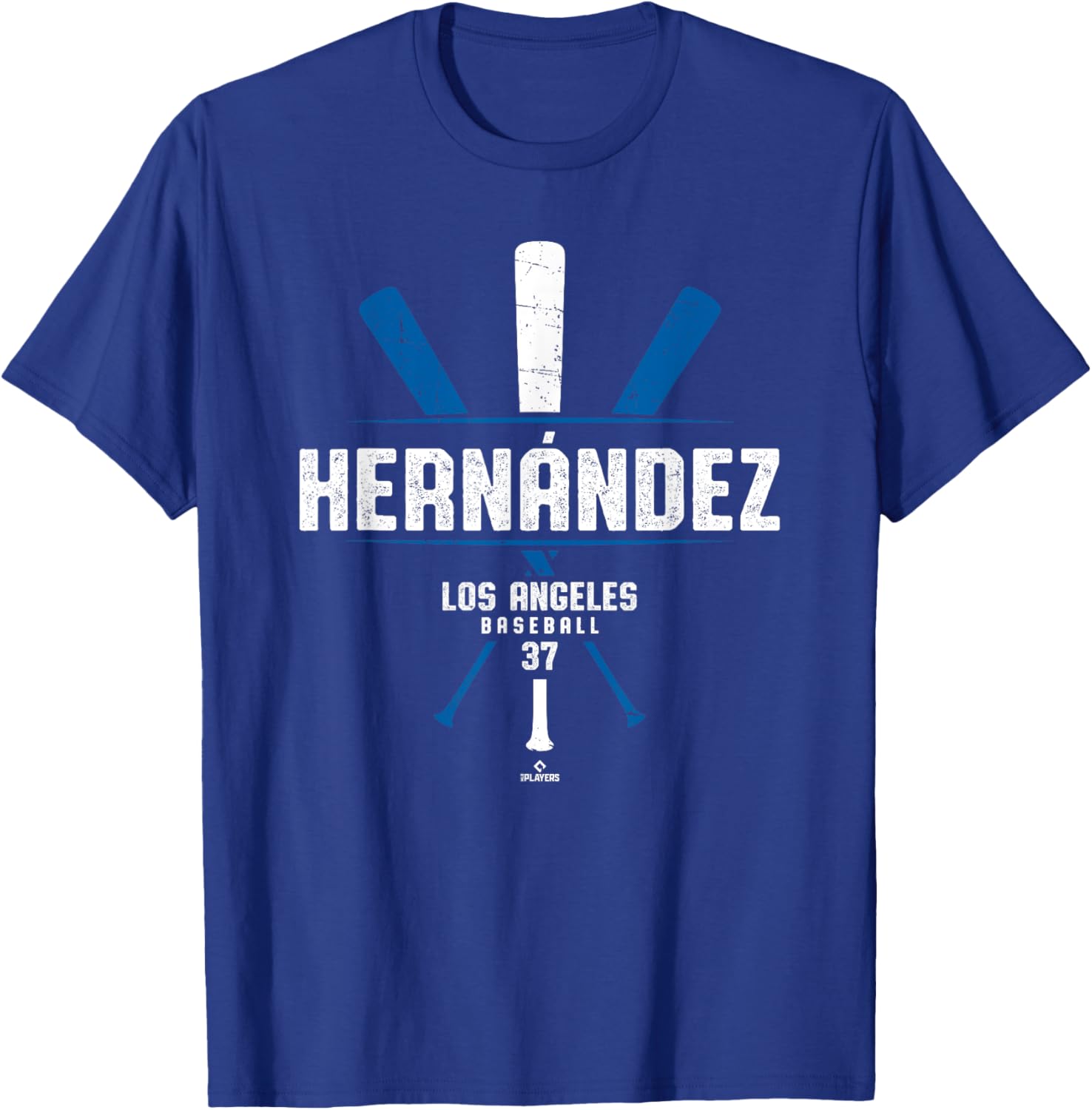 Vintage Baseball Bat Gameday Teoscar Hernandez Los Angeles T-Shirt - 2