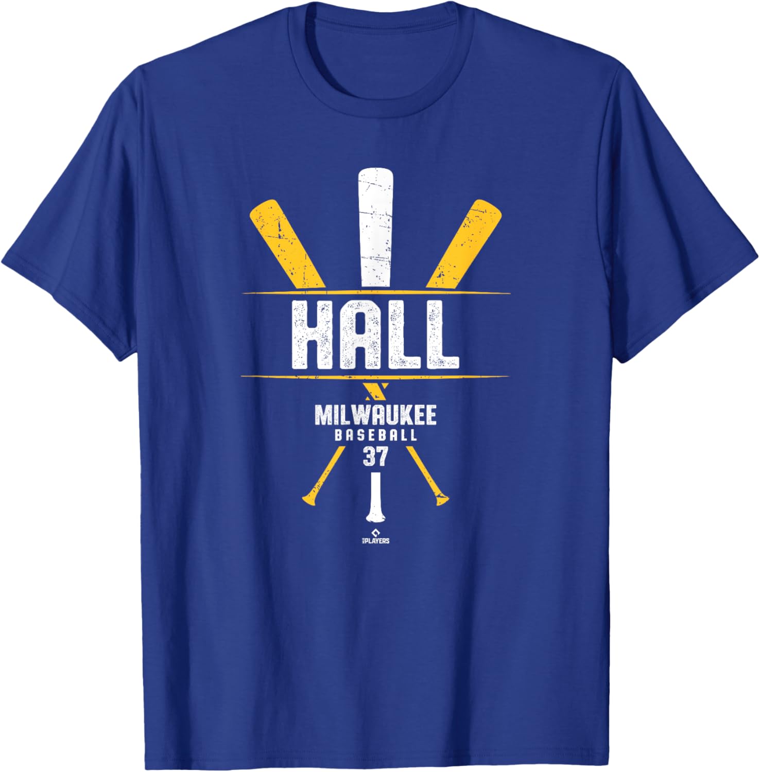 Vintage Baseball Bat Gameday DL Hall Milwaukee Baseball T-Shirt Fashion - 3