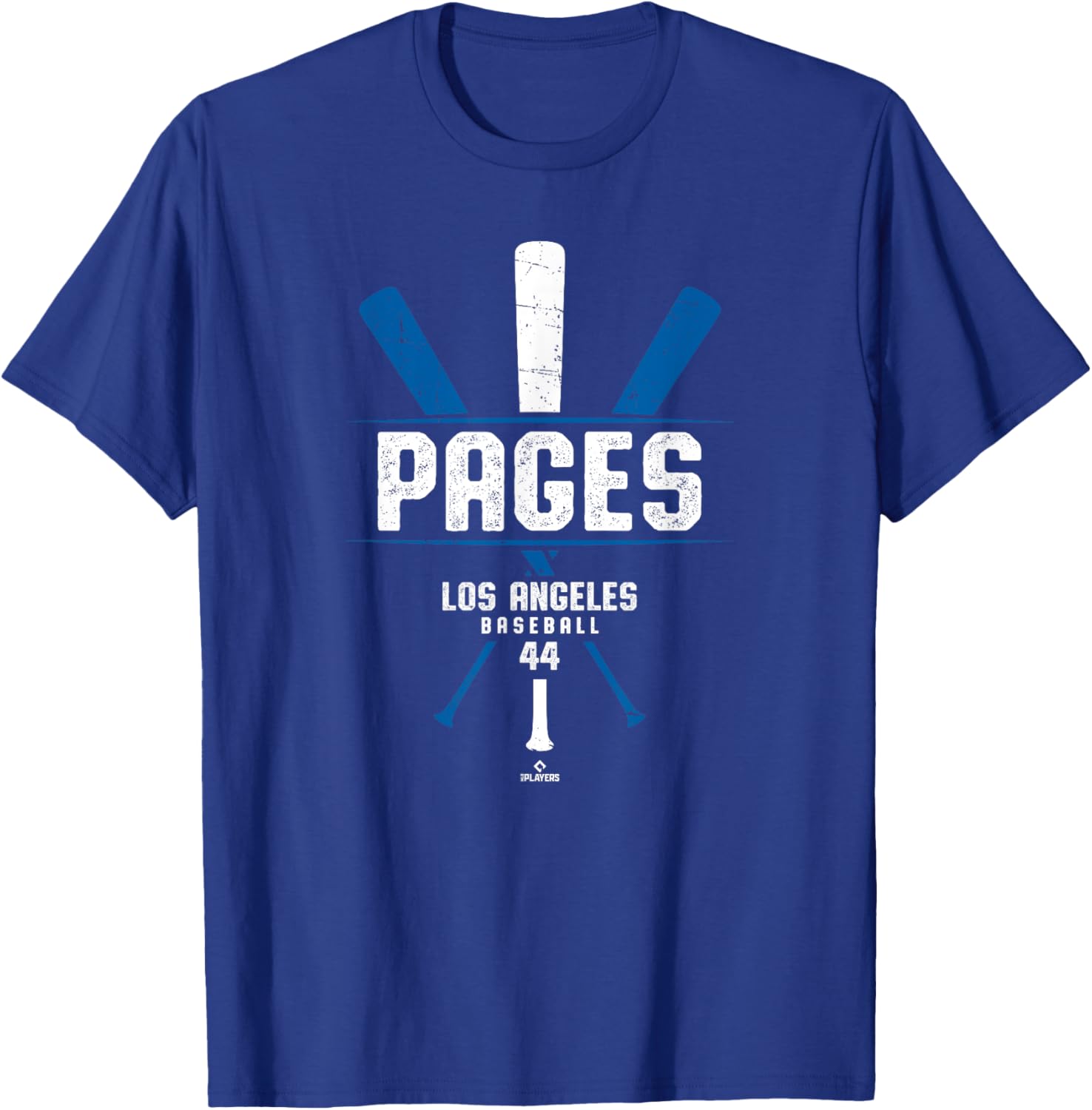 Vintage Baseball Bat T-Shirt for Andy Pages Fans - LA Team Spirit Apparel - 1