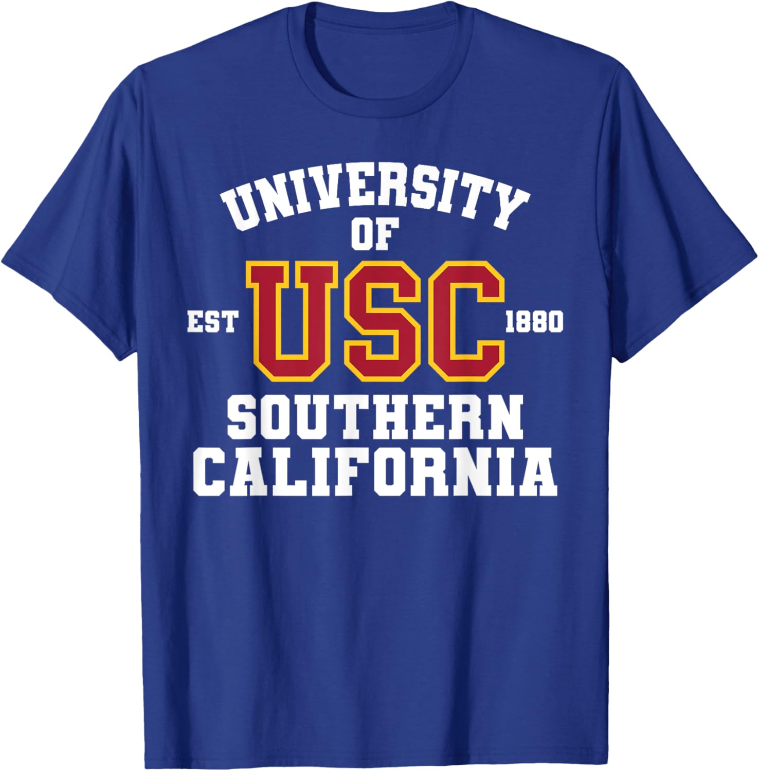 USC Established 1880 University of Southern California T-Shirt for Fans - 2