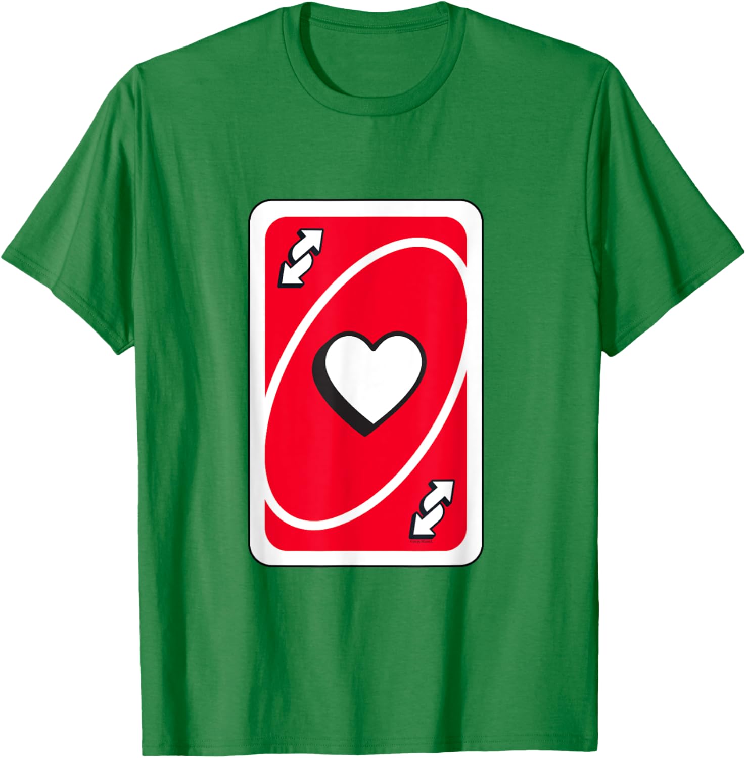 UNO Valentine's Day Red Reverse Card T-Shirt for Fun Celebrations - 15