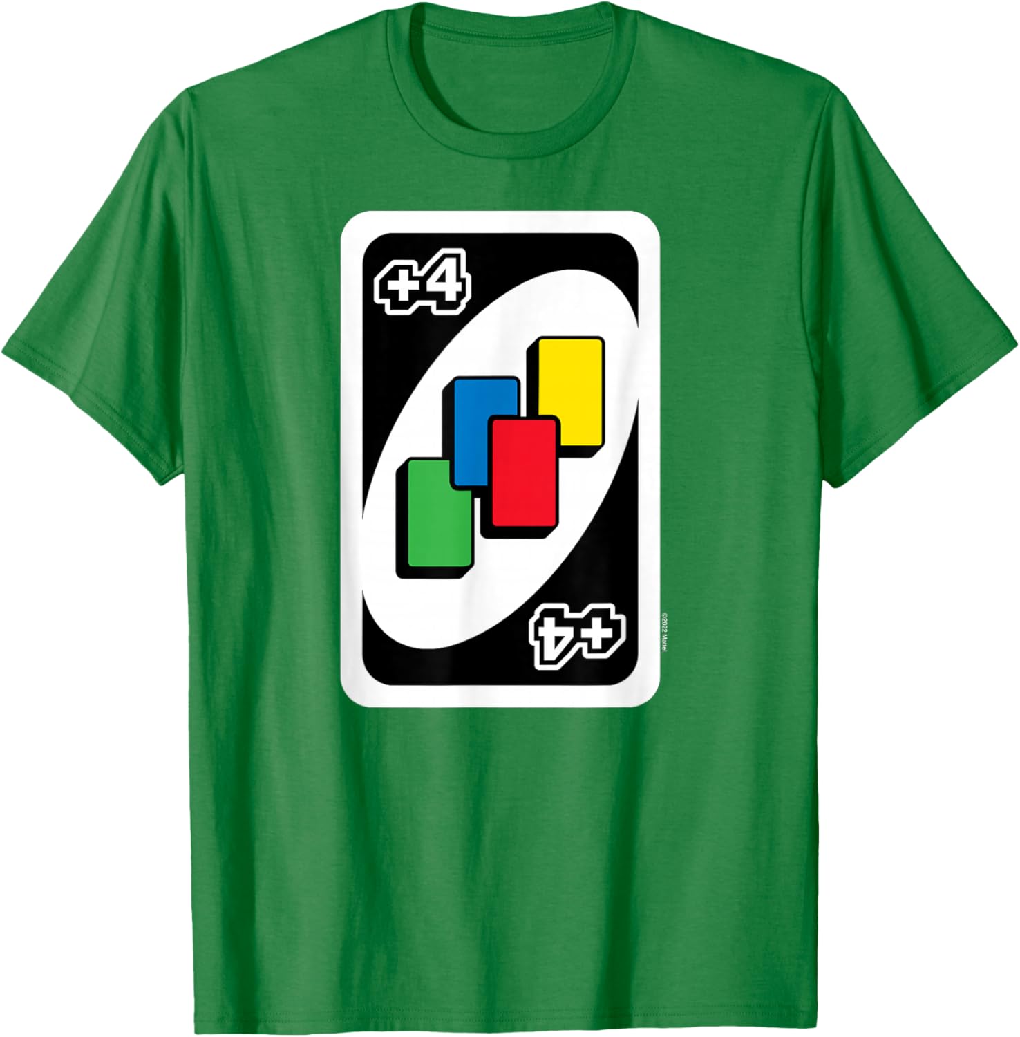UNO Draw Four Card T-Shirt Fun Casual Wear for Game Lovers - 15