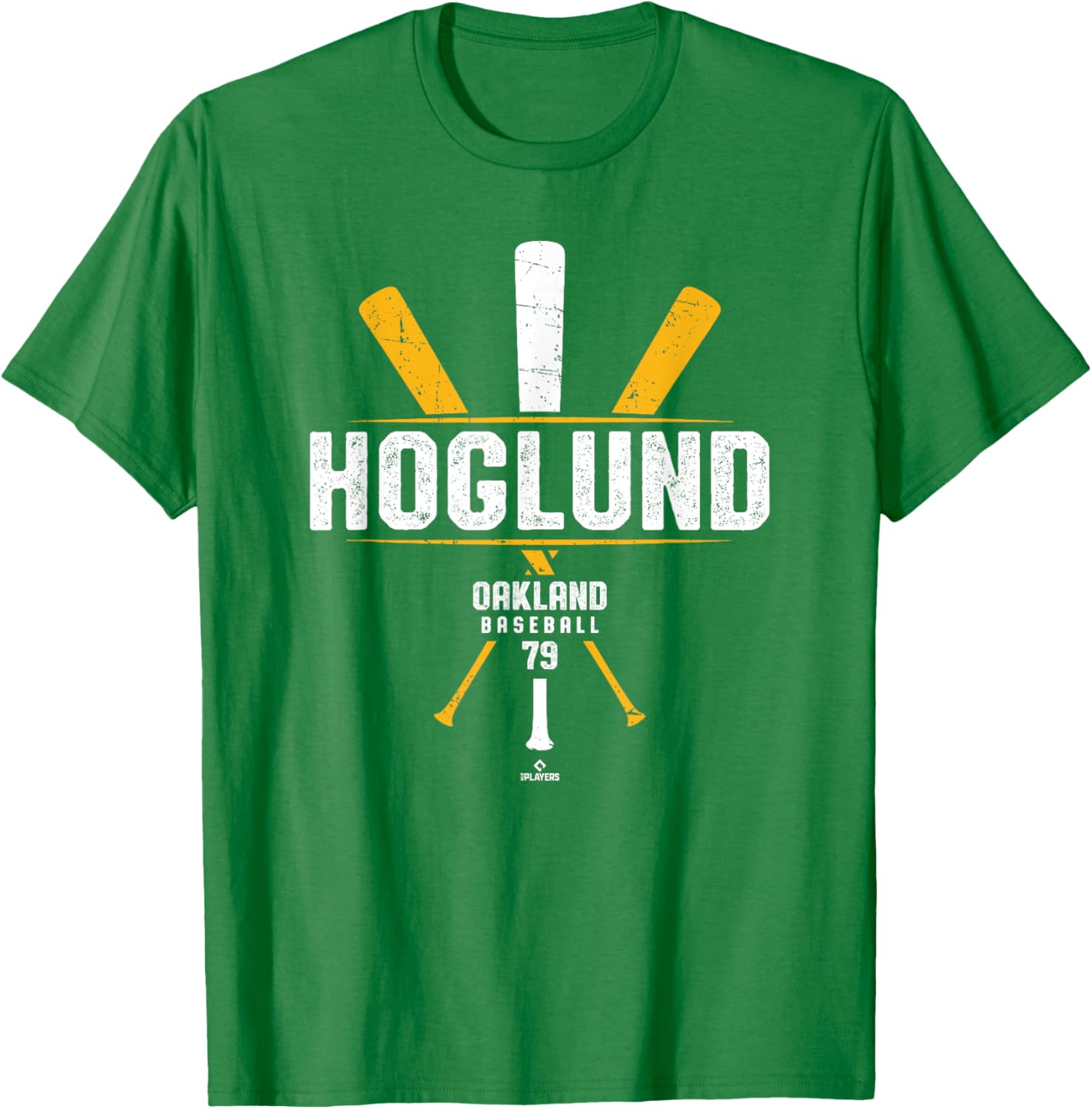 Vintage Baseball Bat Gameday Gunnar Hoglund Oakland T-Shirt for Fans - 4