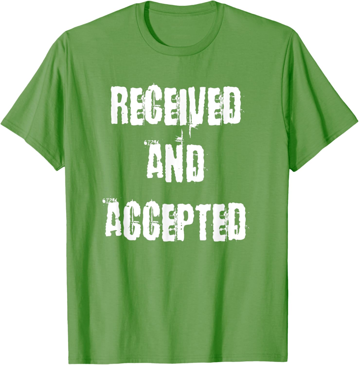 Unique Received and Accepted T-Shirt for Trendy Casual Style - 5