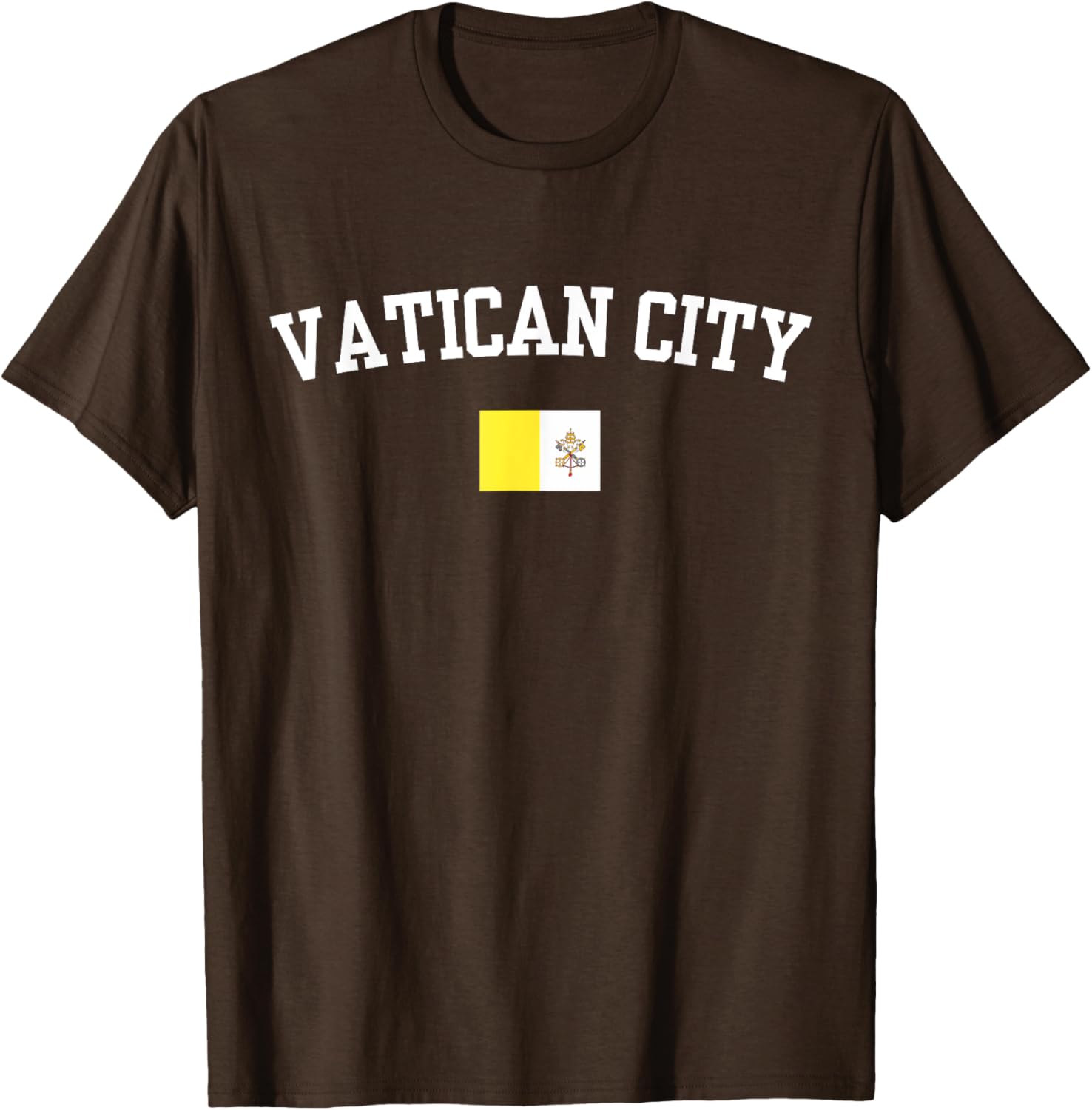 Vatican City Flag Travel T-Shirt Perfect for Souvenir Lovers - 9