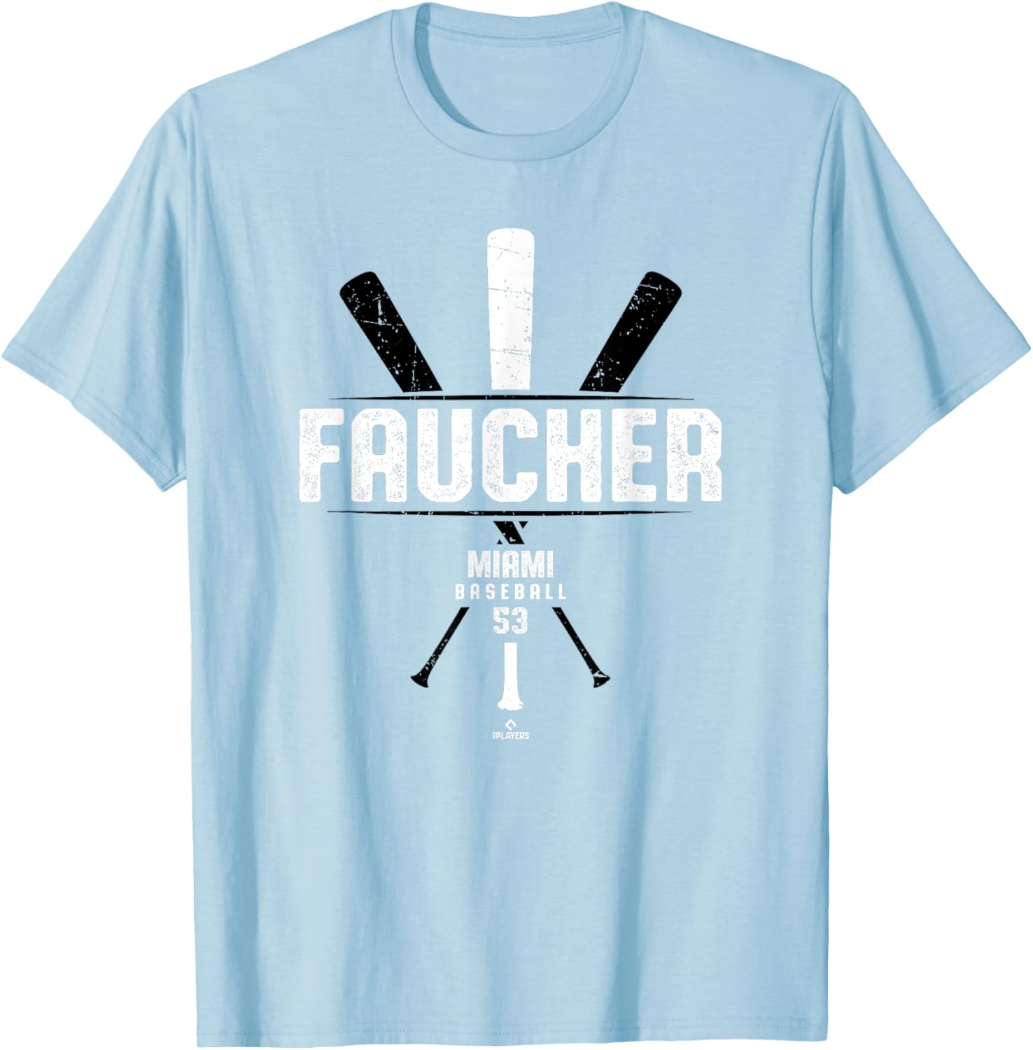 Vintage Baseball Bat Calvin Faucher Miami T-Shirt for Gamers and Fans - 2
