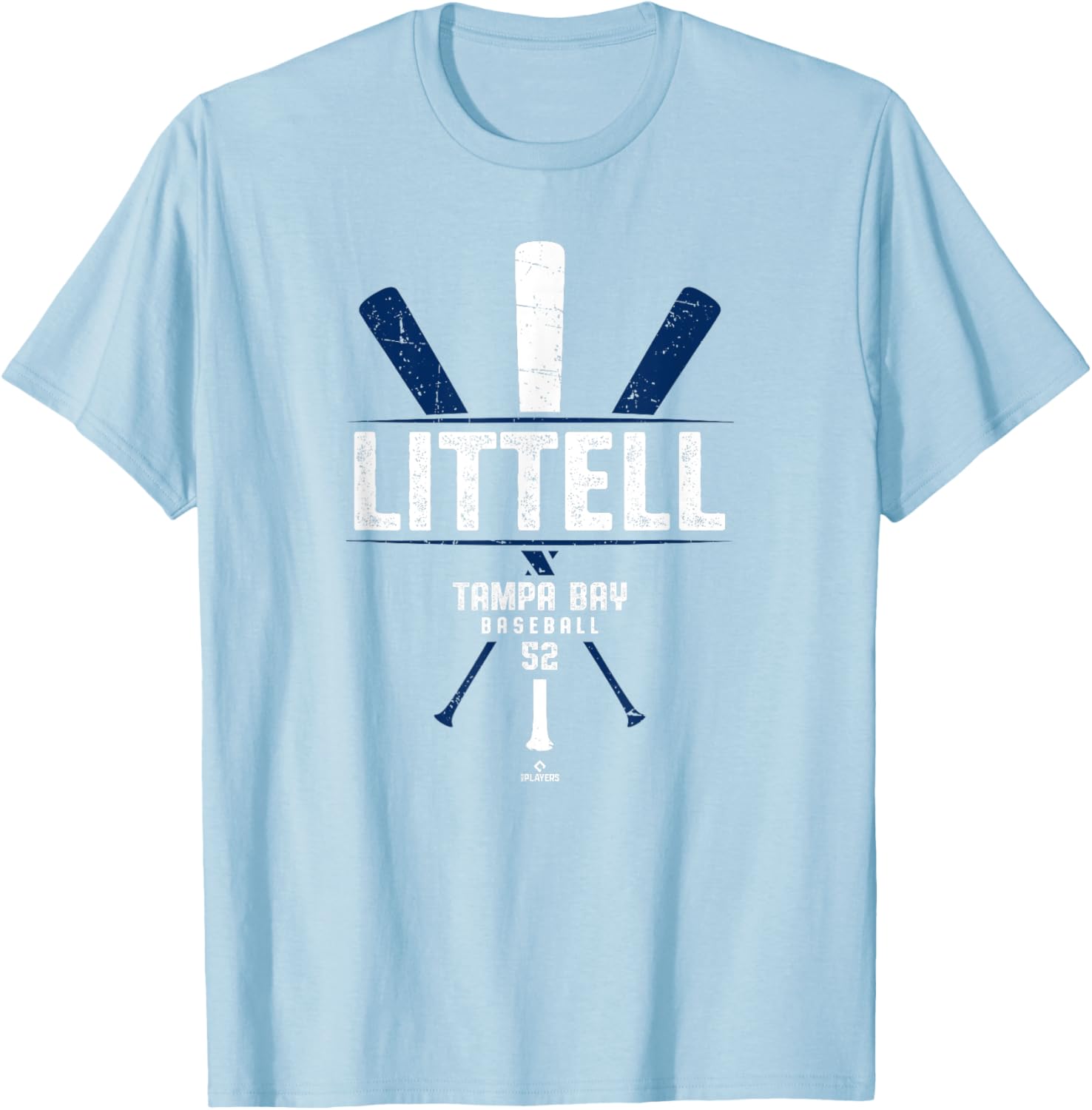 Vintage Baseball Bat Zack Littell Gameday T-Shirt for Tampa Bay Fans - 3