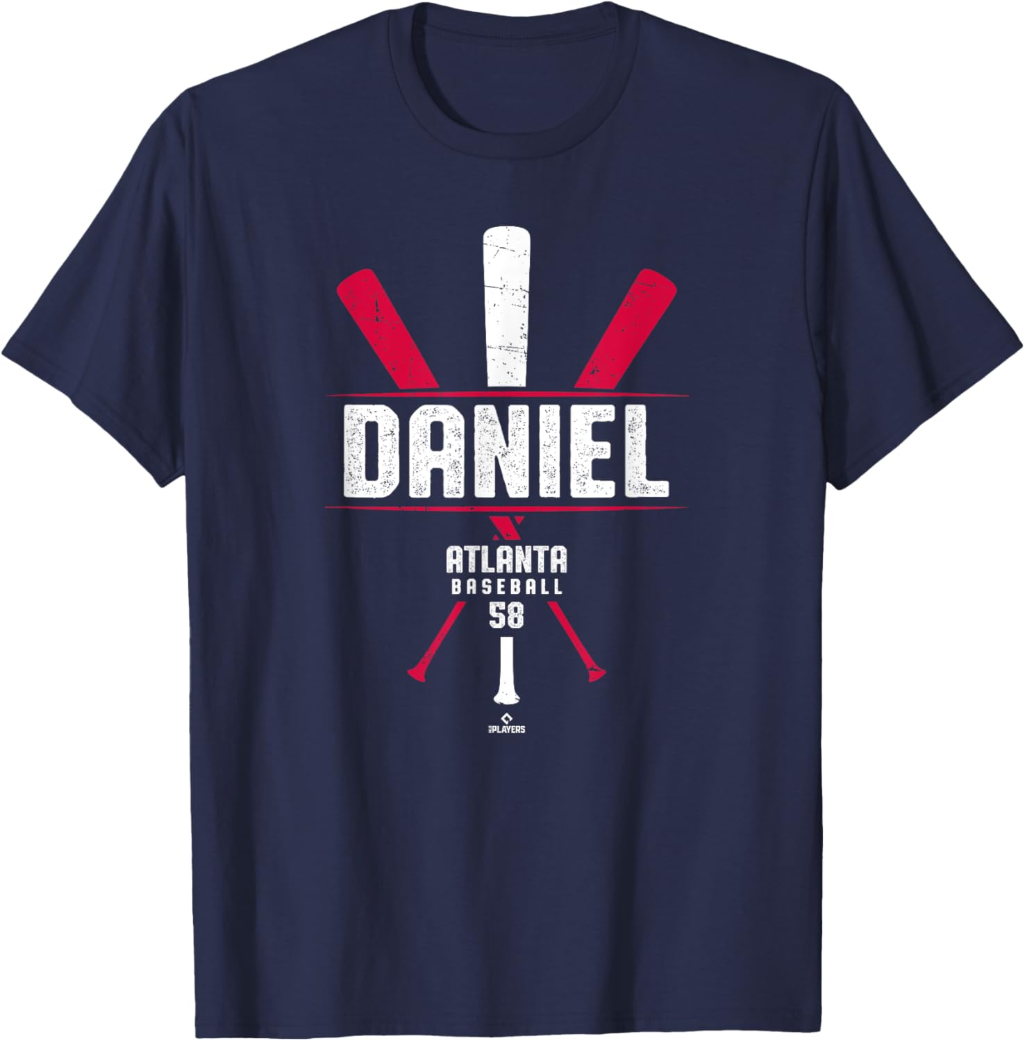 Vintage Baseball Bat Gameday T-Shirt for Atlanta Baseball Fans - 5