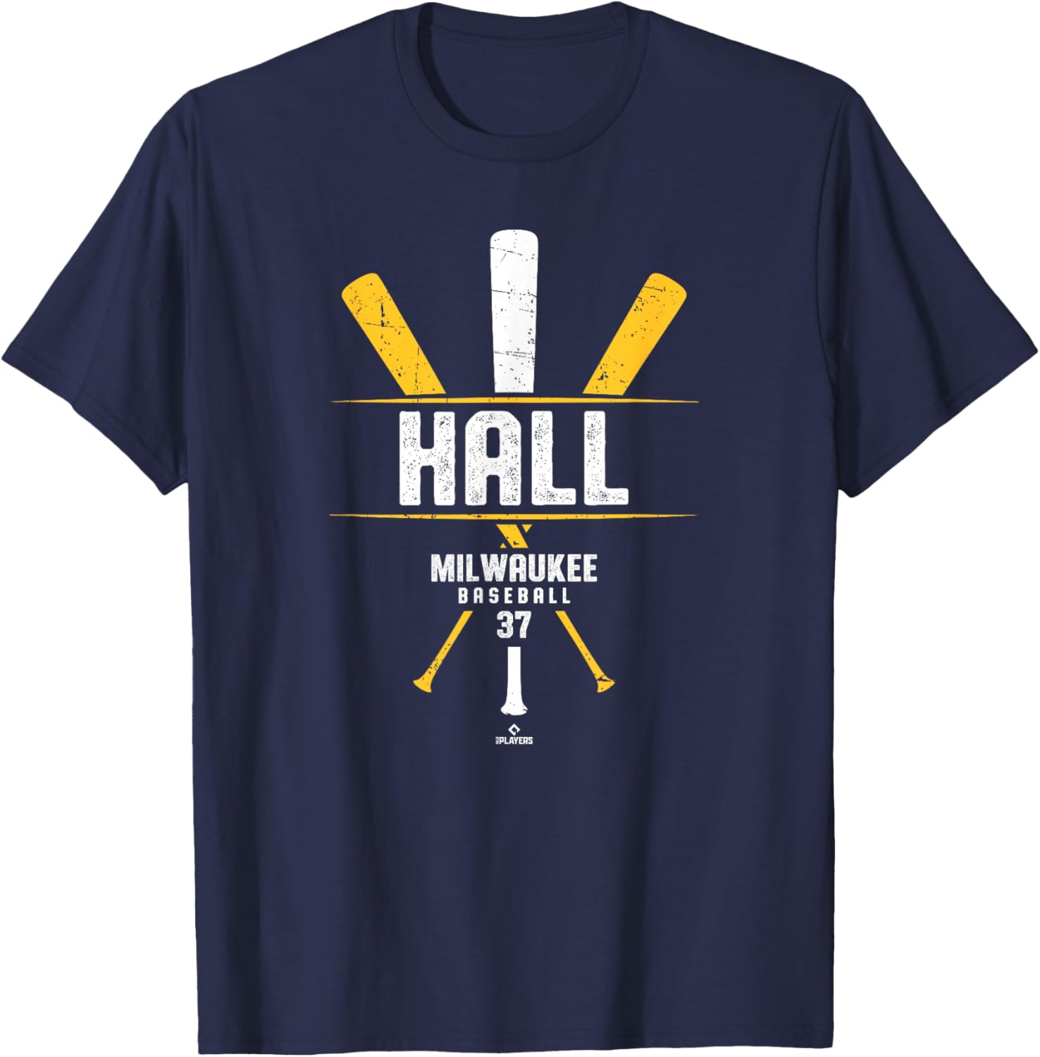 Vintage Baseball Bat Gameday DL Hall Milwaukee Baseball T-Shirt Fashion - 5
