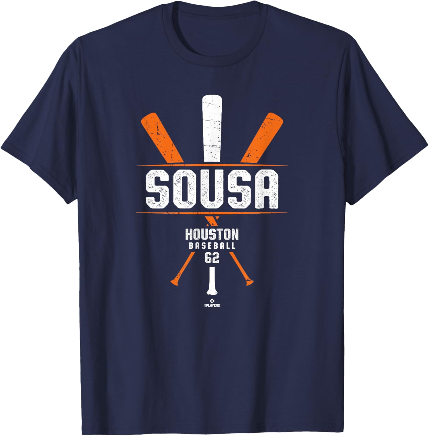 Vintage Baseball Bat Gameday T-Shirt for Houston Fans - Bennett Sousa Design - 4