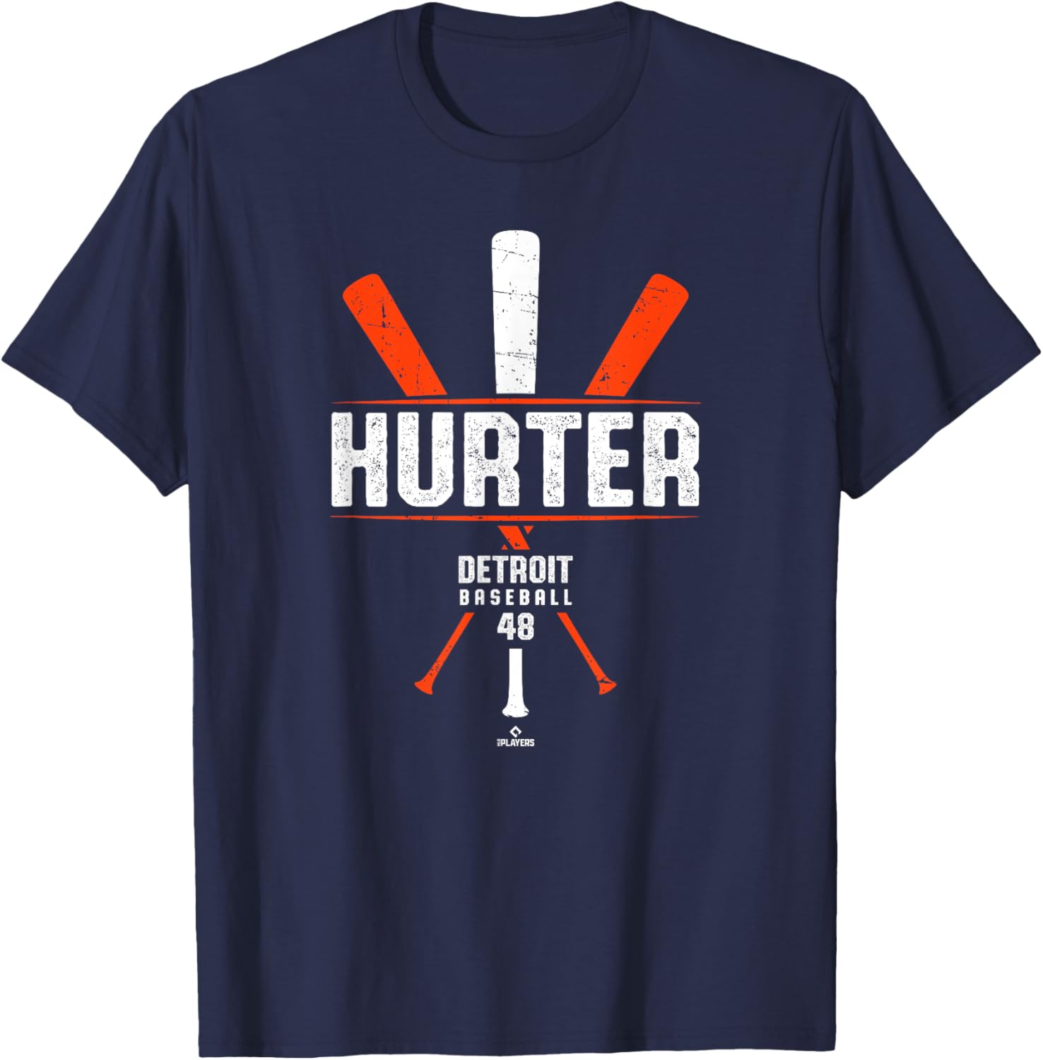 Vintage Brant Hurter Detroit Baseball T-Shirt for Gameday Fans - 5