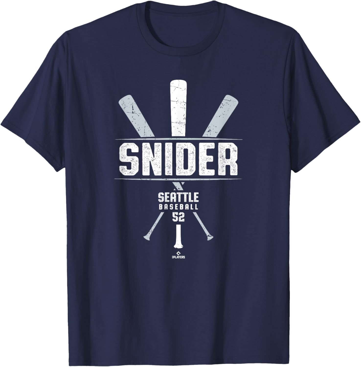 Vintage Baseball Bat Gameday Collin Snider Seattle T-Shirt for Fans - 1