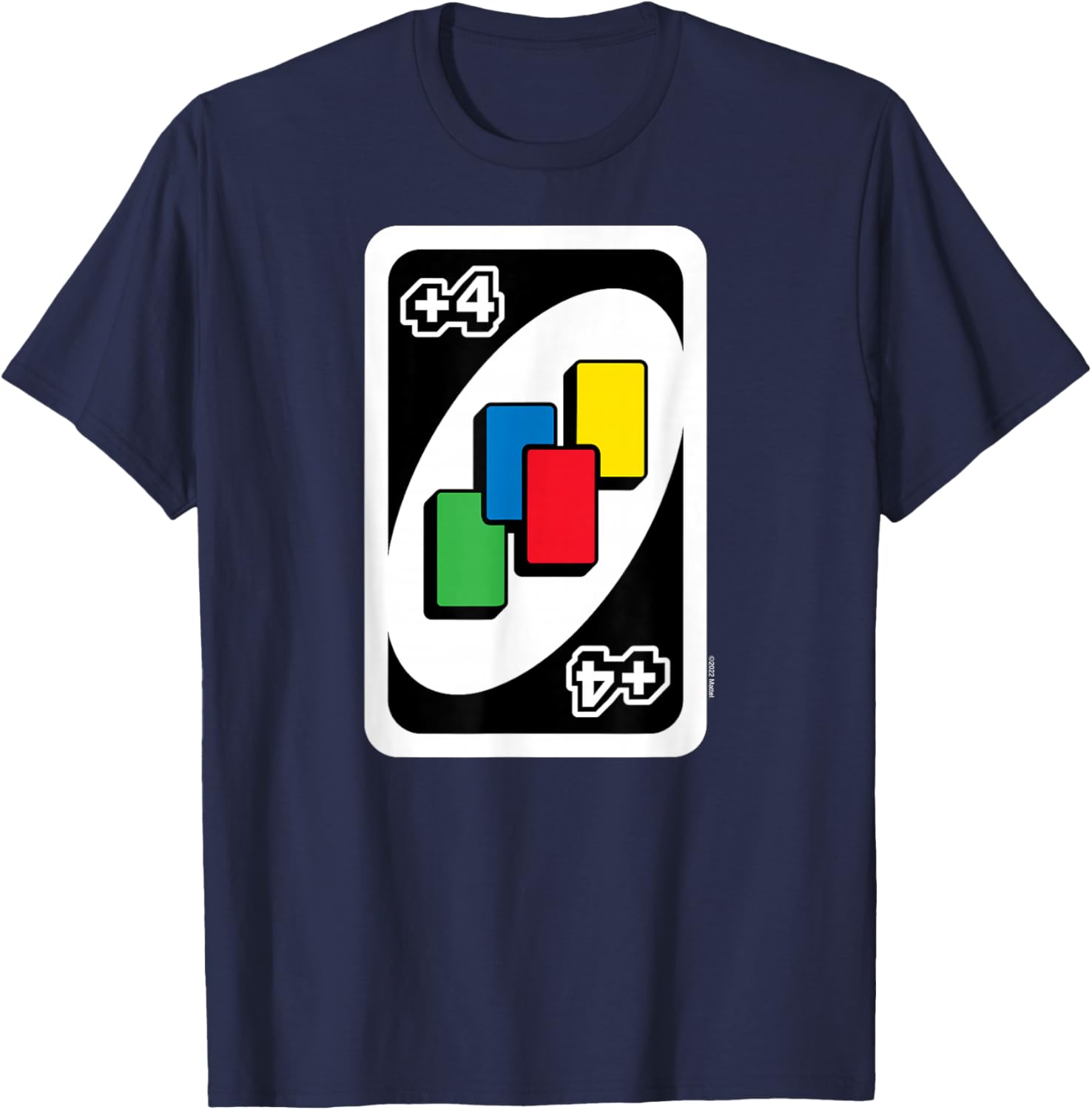UNO Draw Four Card T-Shirt Fun Casual Wear for Game Lovers - 11
