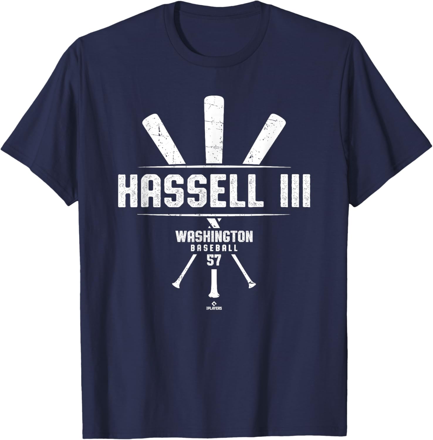 Vintage Baseball Bat Gameday Robert Hassell III Washington T-Shirt - 5
