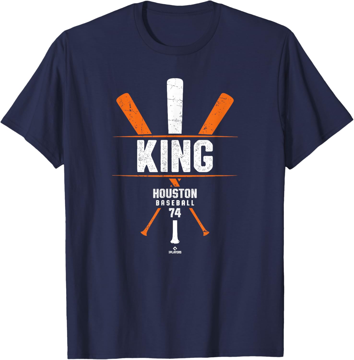 Vintage Baseball Bat Gameday Bryan King Houston T-Shirt for Fans - 2