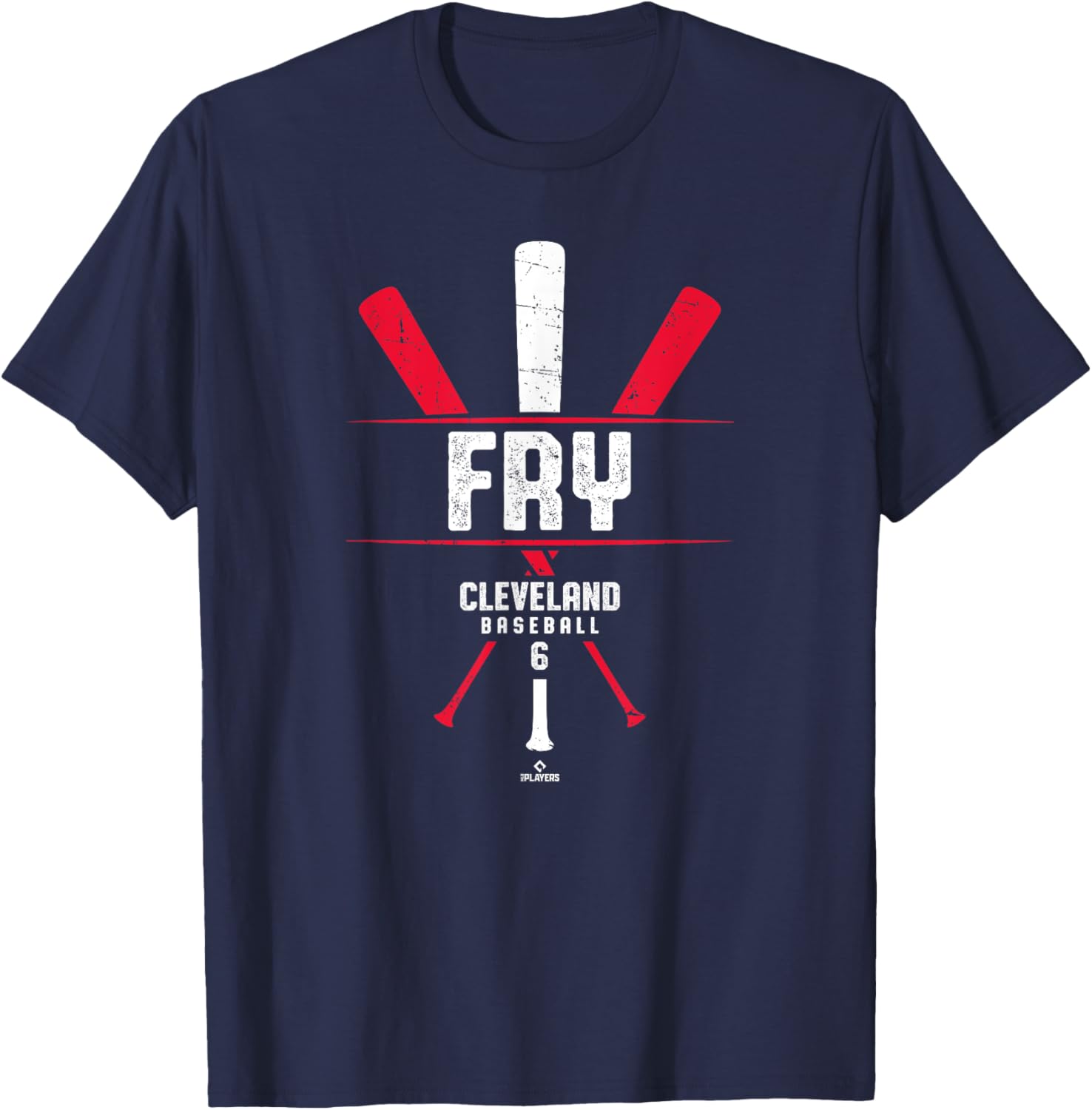 Vintage Cleveland Baseball T-Shirt featuring David Fry Gameday Design - 3