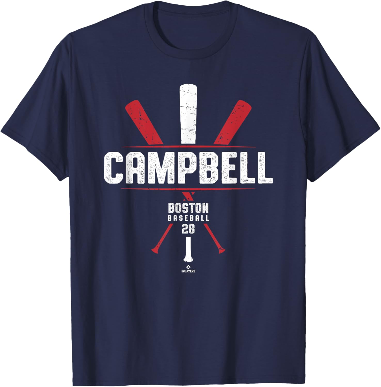 Vintage Baseball Bat Gameday T-Shirt for Boston Fans by Kristian Campbell - 2