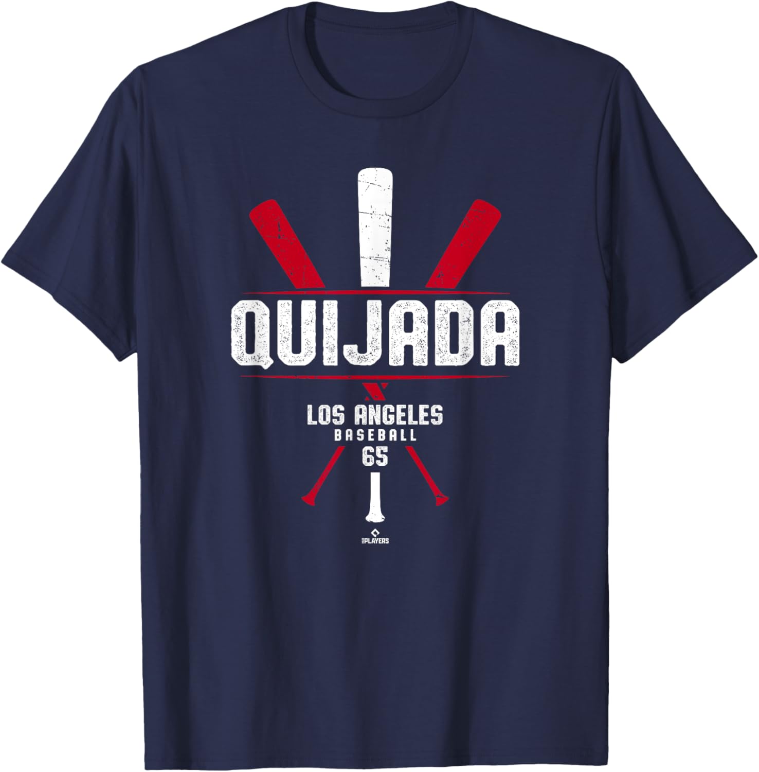 Vintage Baseball Bat Gameday Jose Quijada Los Angeles T-Shirt for Fans - 2