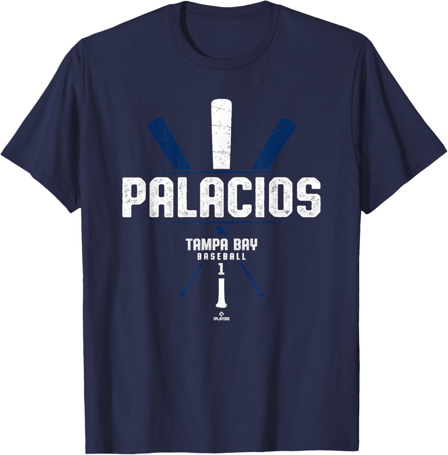 Vintage Baseball Bat Gameday Richie Palacios Tampa Bay T-Shirt for Fans - 1