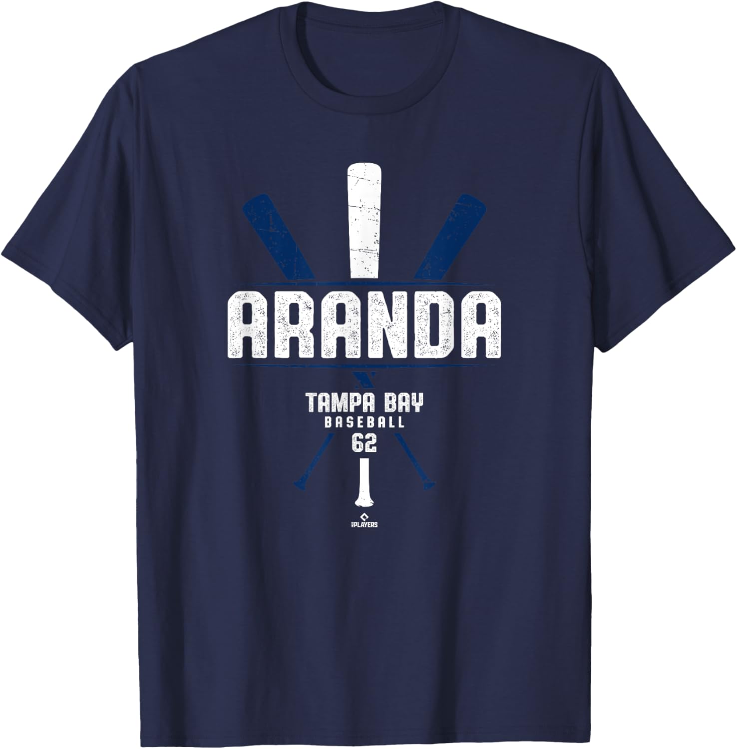 Vintage Baseball Bat Gameday Jonathan Aranda Tampa Bay T-Shirt for Fans - 4