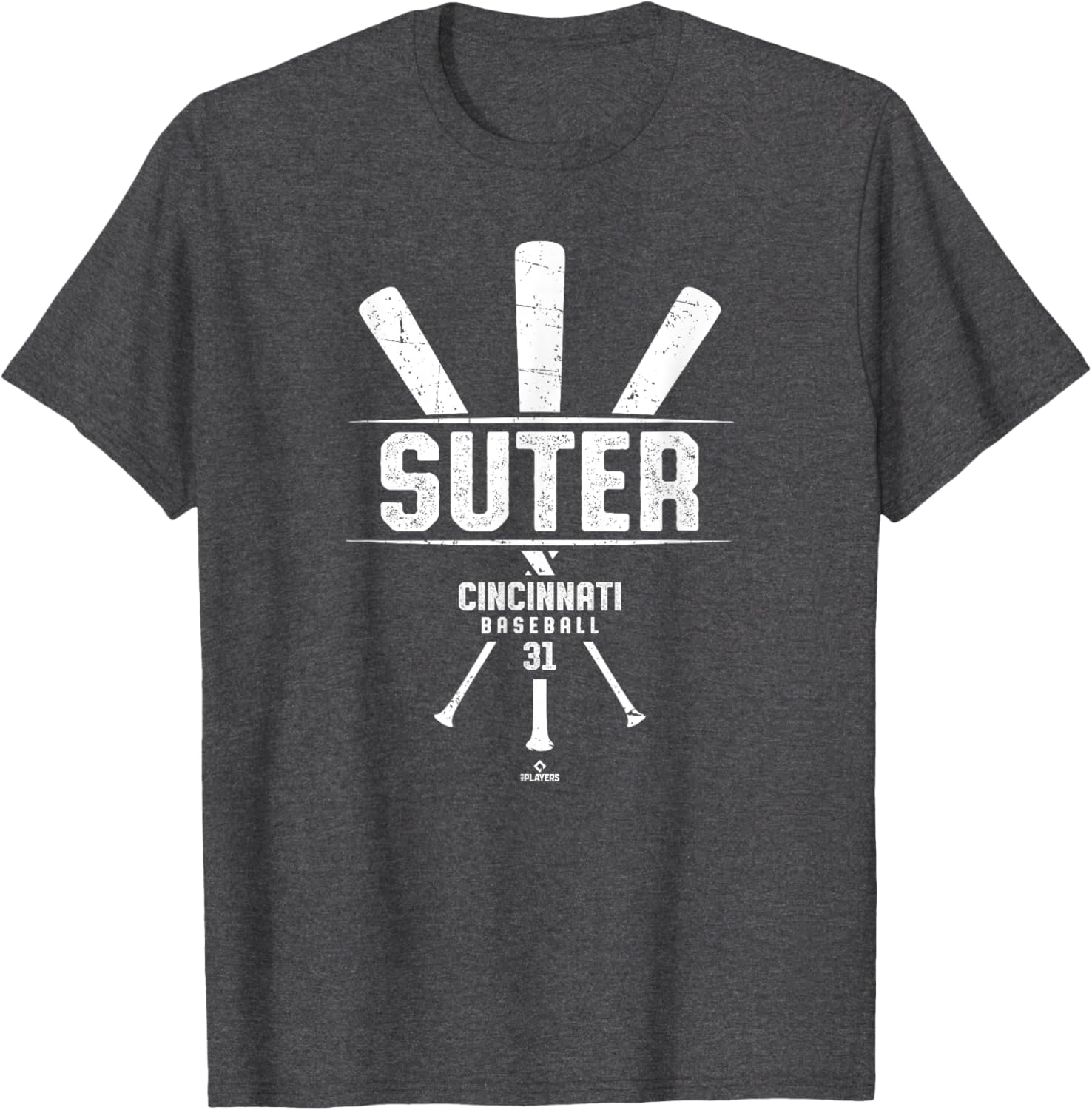 Vintage Baseball Bat Gameday Brent Suter Cincinnati T-Shirt for Fans - 2